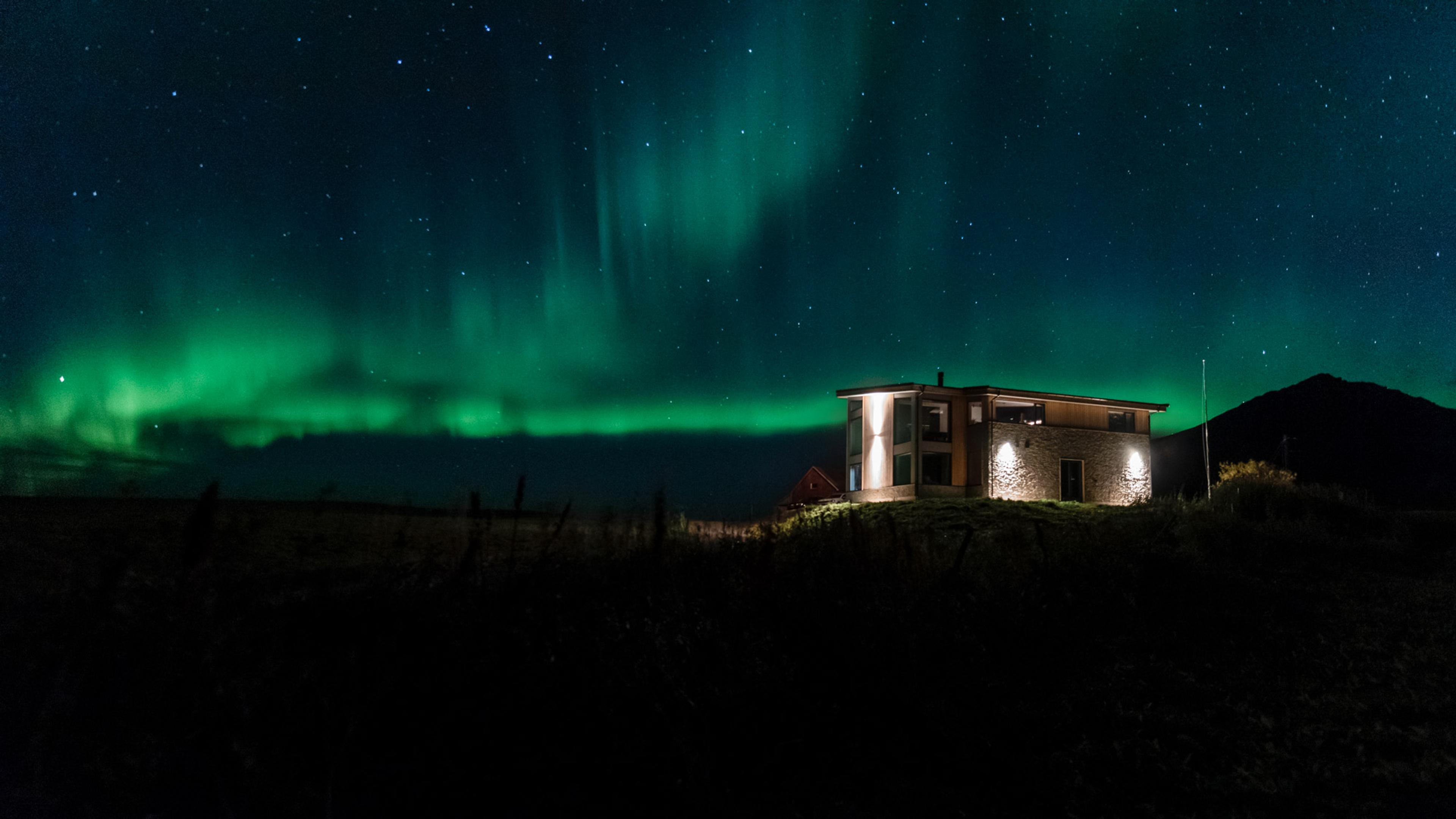 Signatur 302 med nordlys