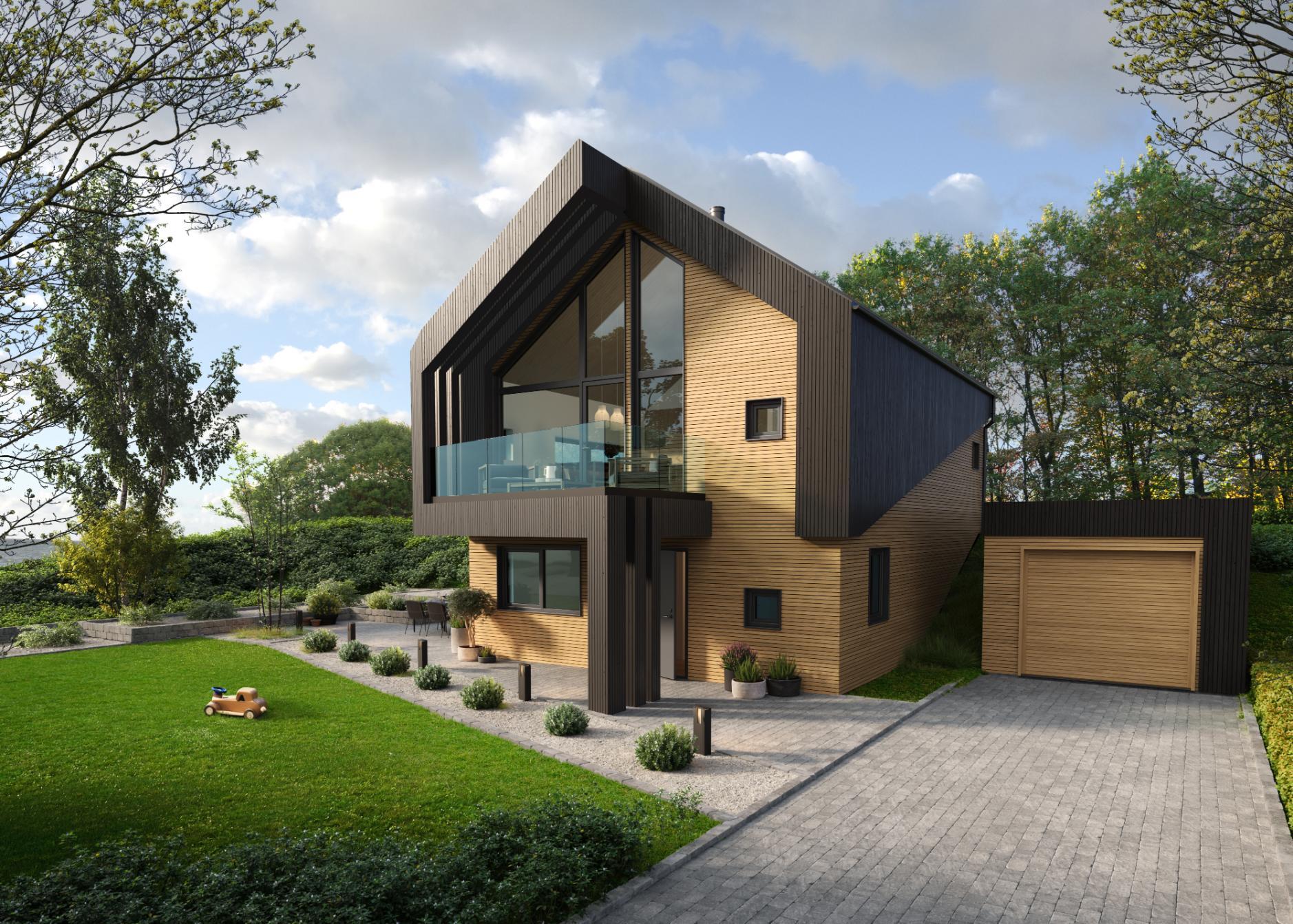 Form 3.0 er et moderne hus fra Mesterhus
