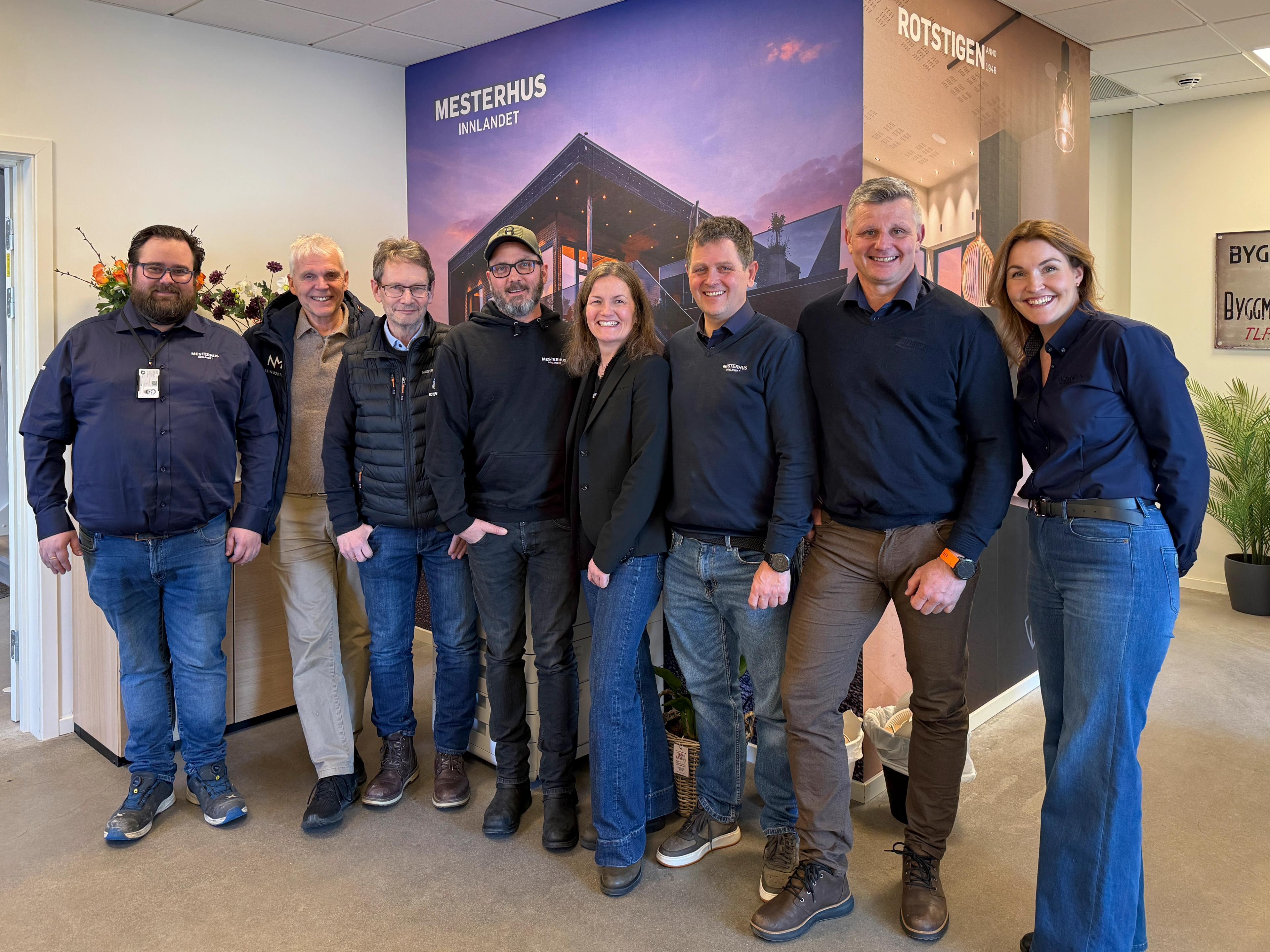 Ansatte i Rotstigen og Mesterhus Norge