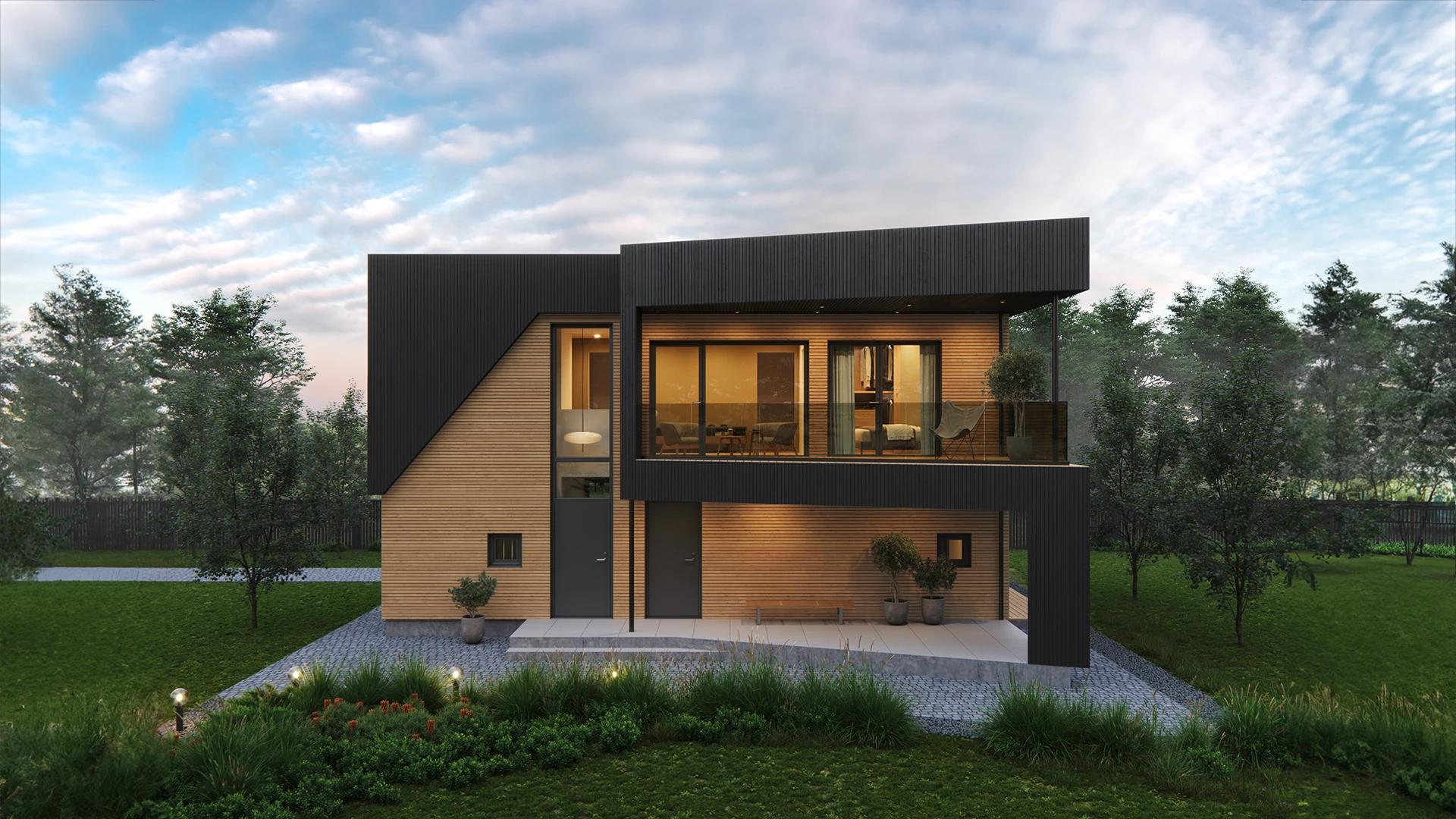 Eneboligen Form 2.0 fra Mesterhus