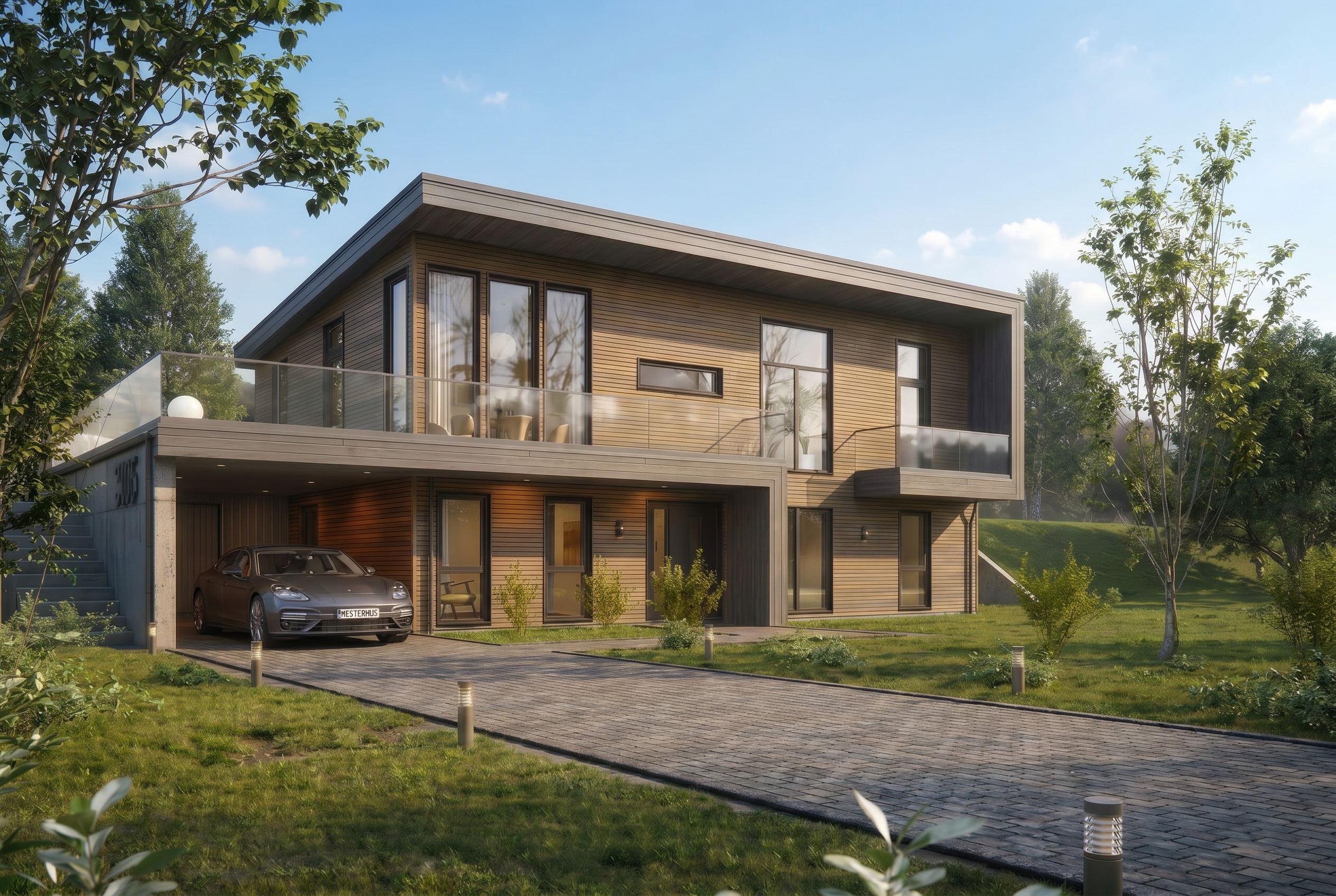 Velkommen til Mesterhus! Det blir som avtalt.