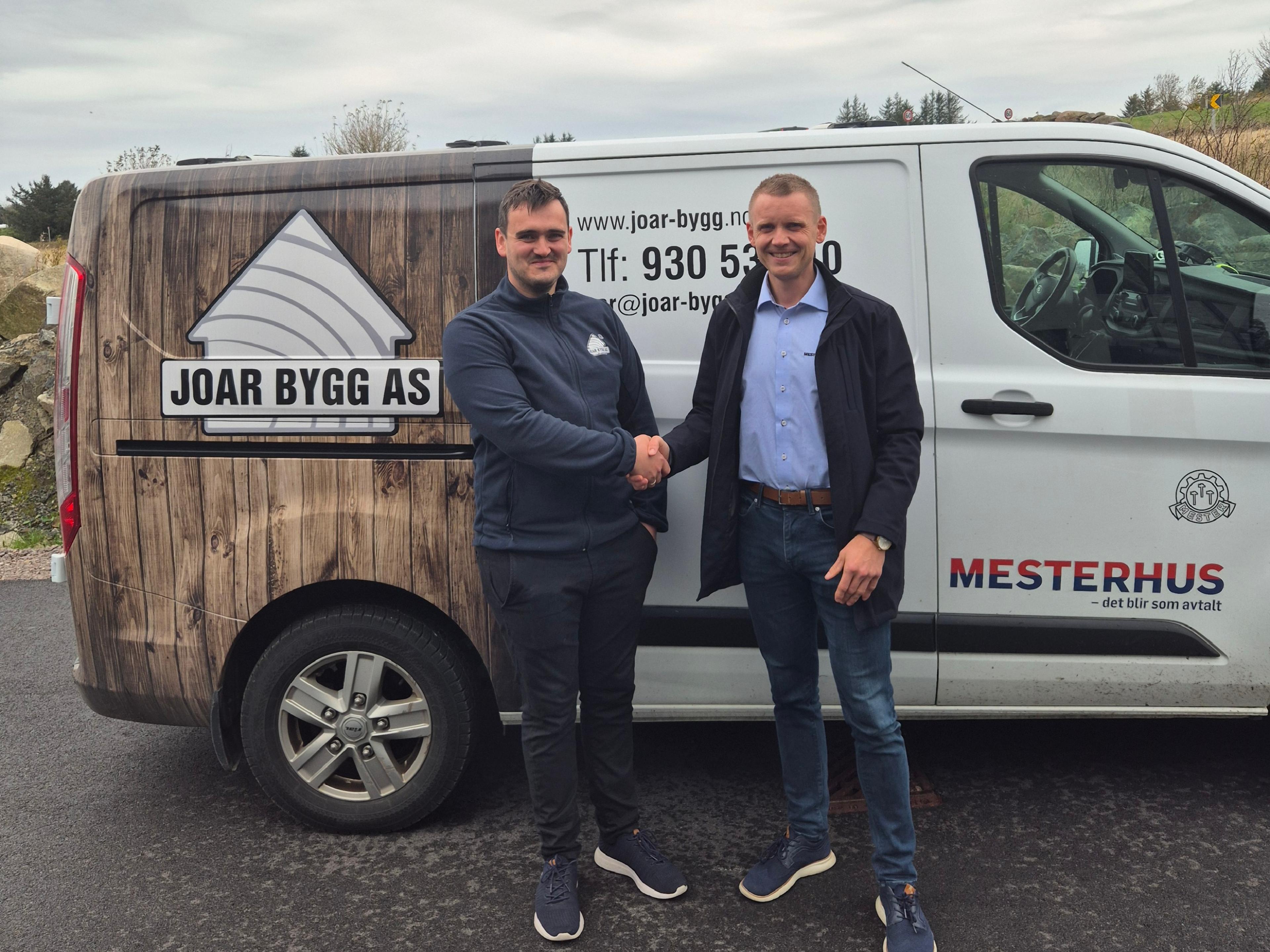 Joar Holen og Stian Bergfjord