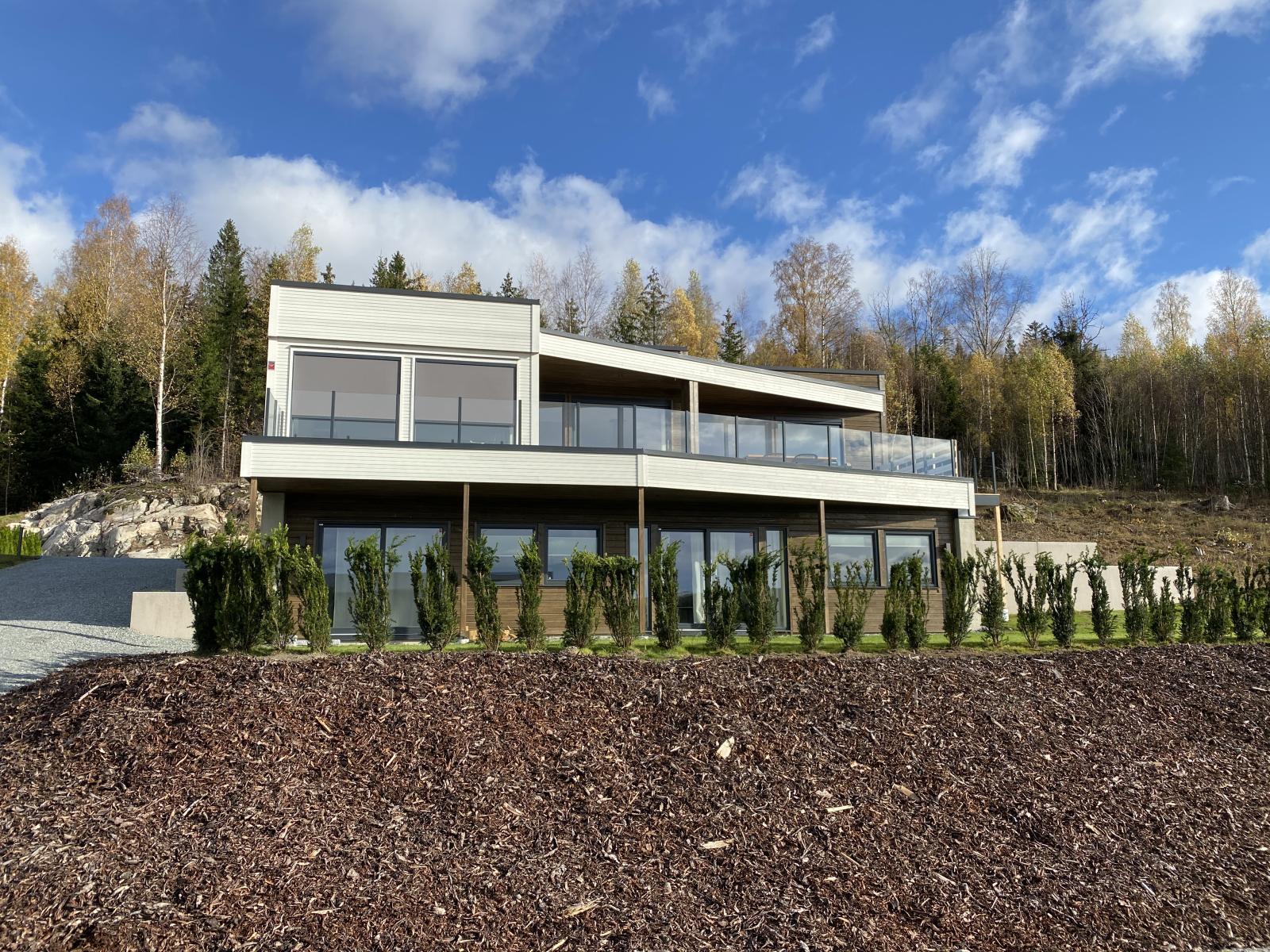 Et flott moderne hus for en voksende familie