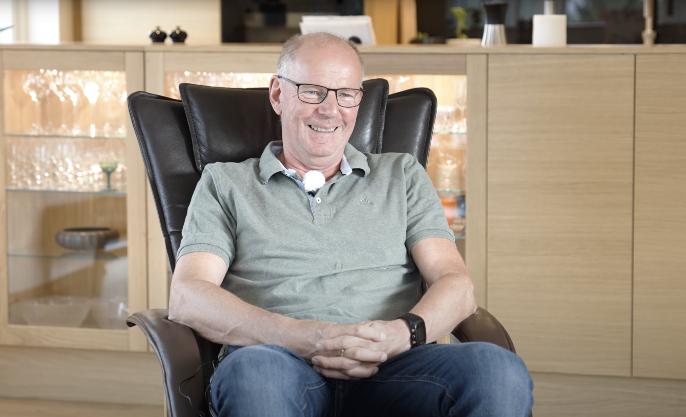 Bjørn Blegeberg, kunde hos Nordbohus Byggalf