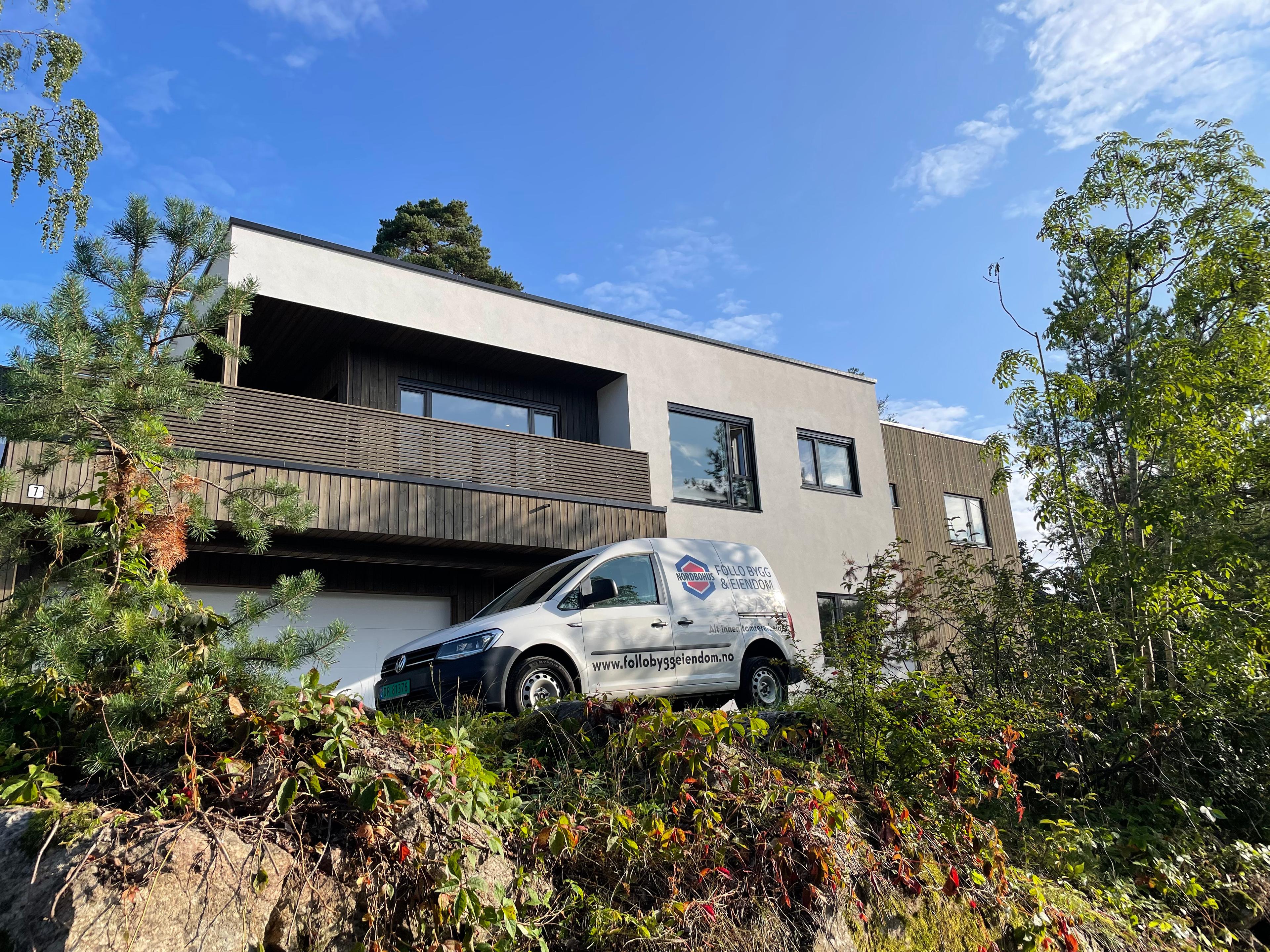 Enebolig tegnet av Follo Bygg og eiendom