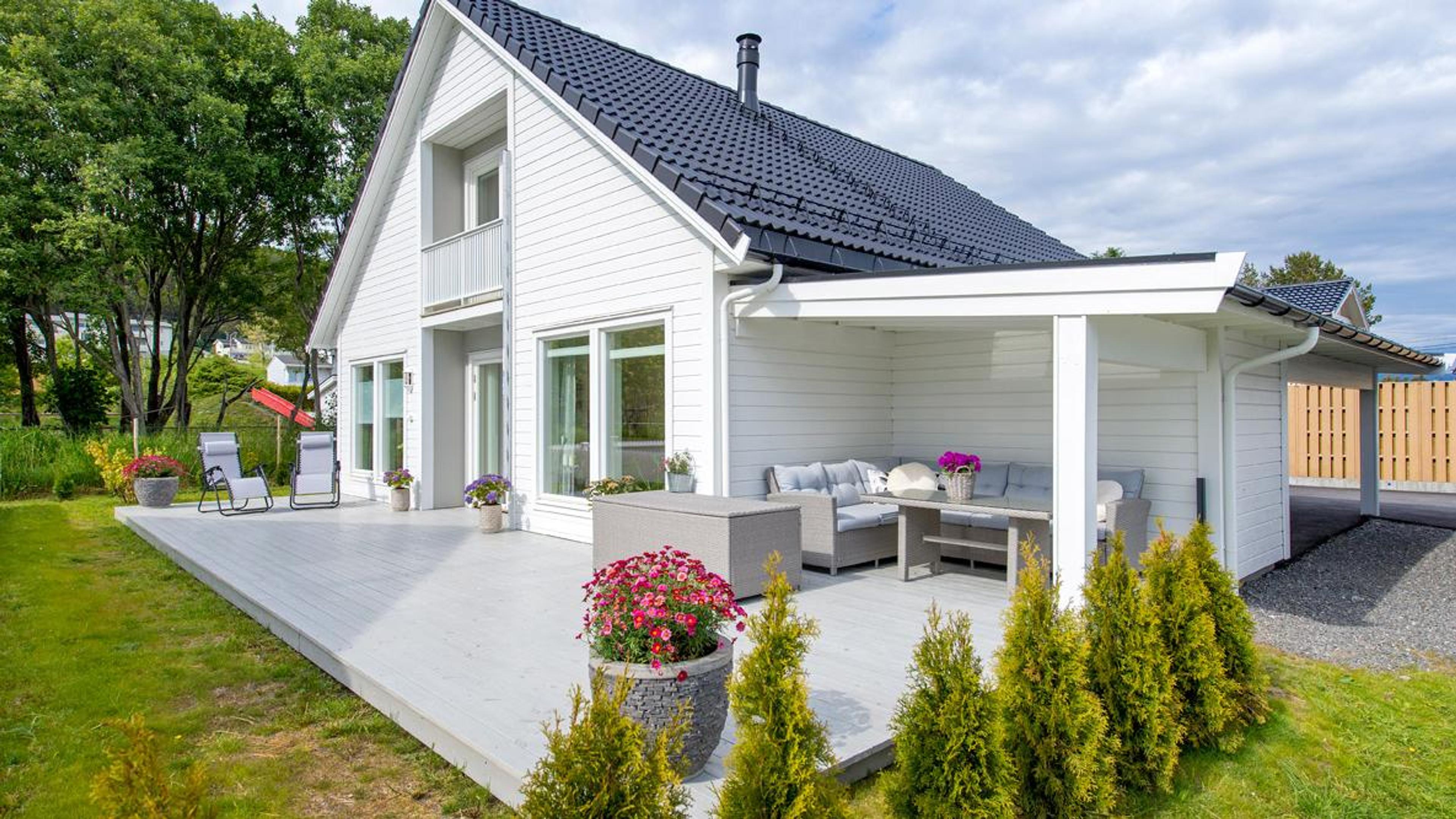 Hvor ofte bør du male hus utvendig?