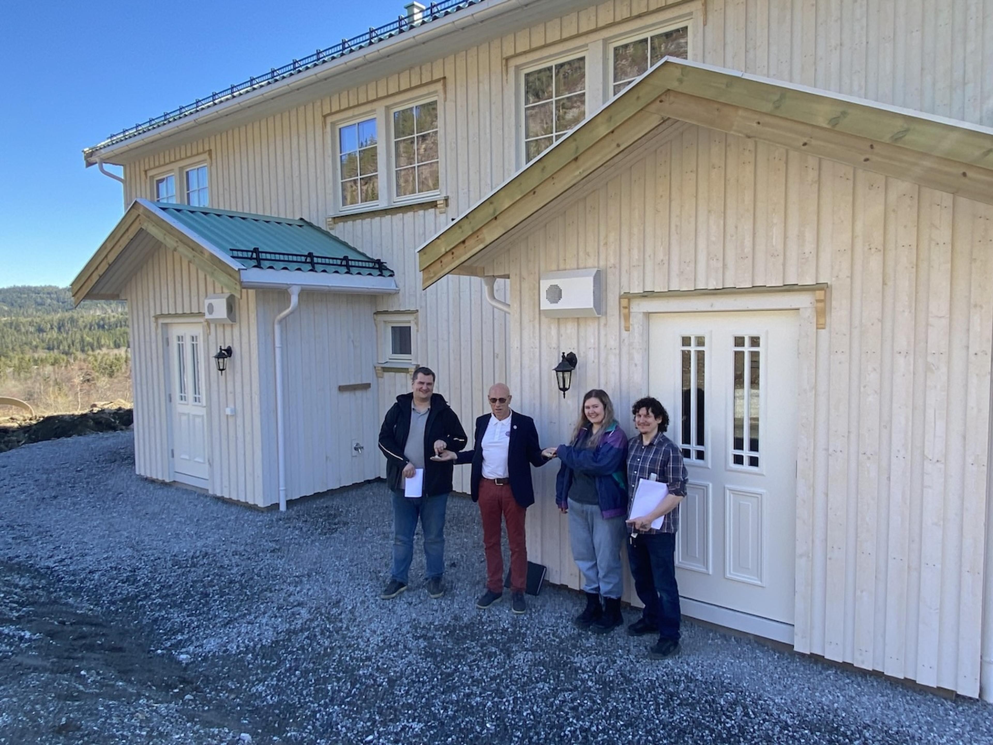 Overtakelse av tomannsboligen i Orkland