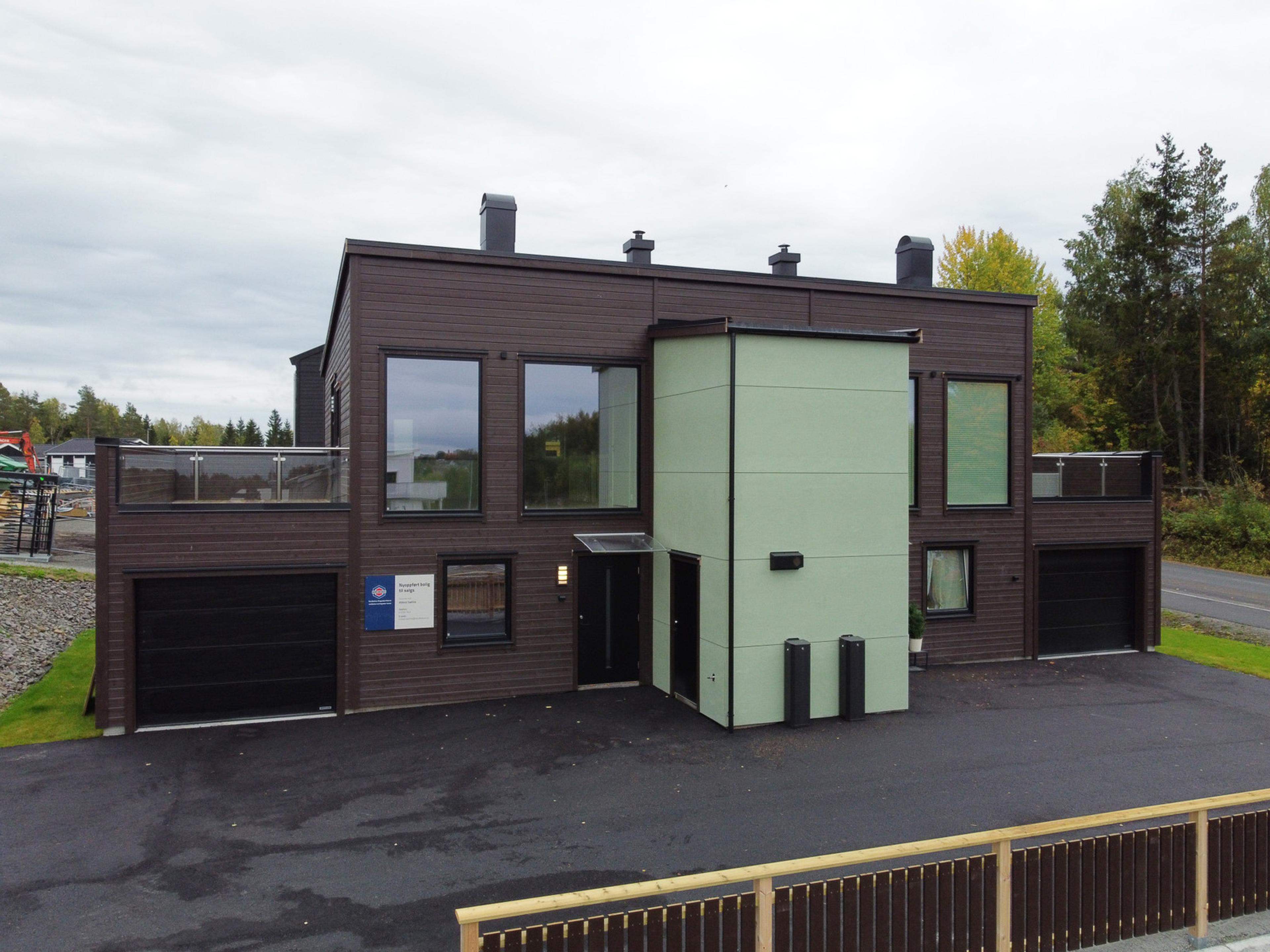 Bilde av boliger fra Nordbohus Innlandet