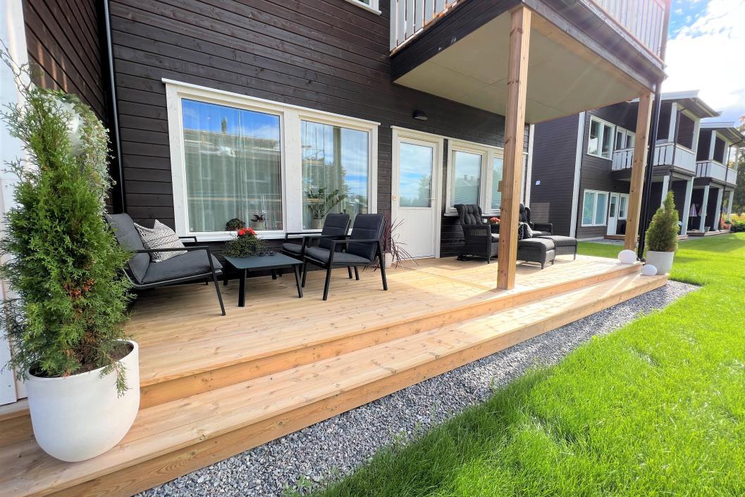 Kundetilpasset terrasse