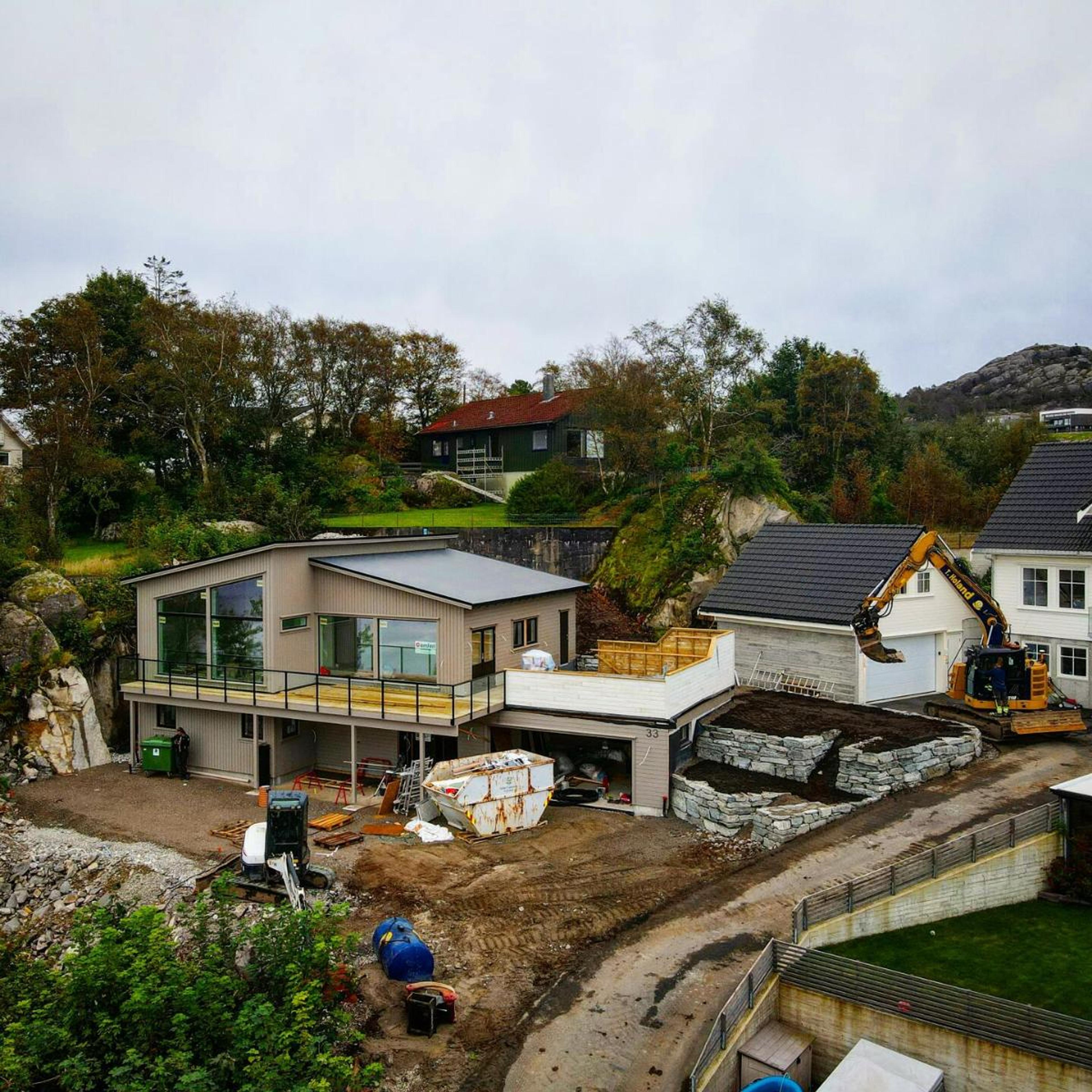 Byggeplass RS Bygg Egersund