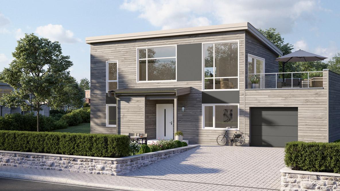 Eneboligen Komplett fra Nordbohus
