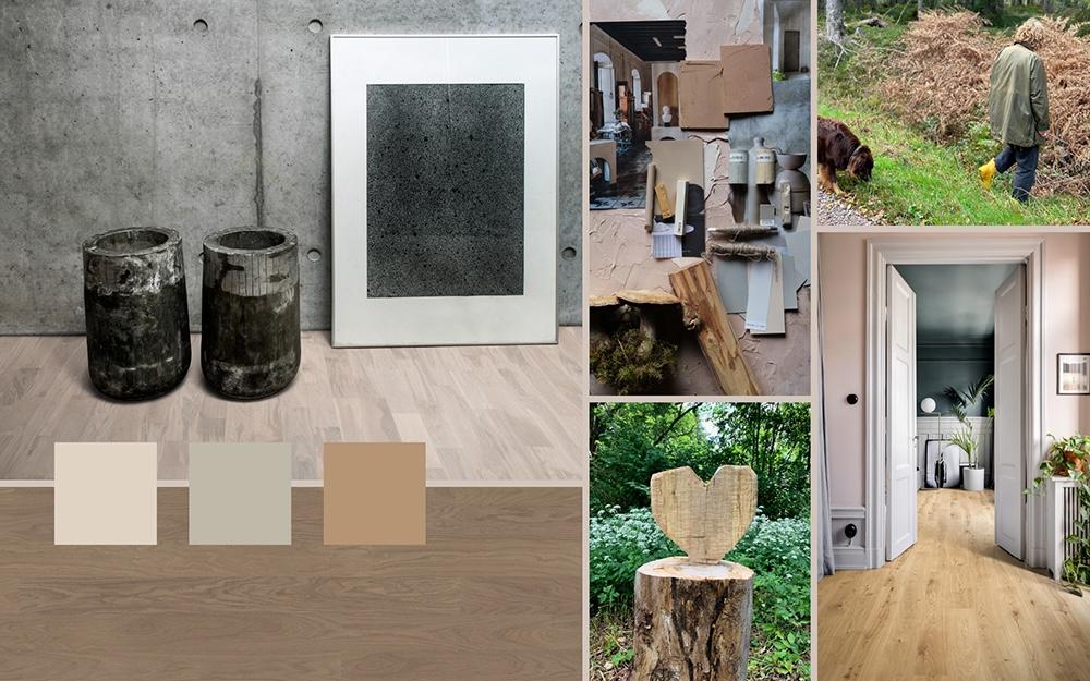 Moodboard gulv
