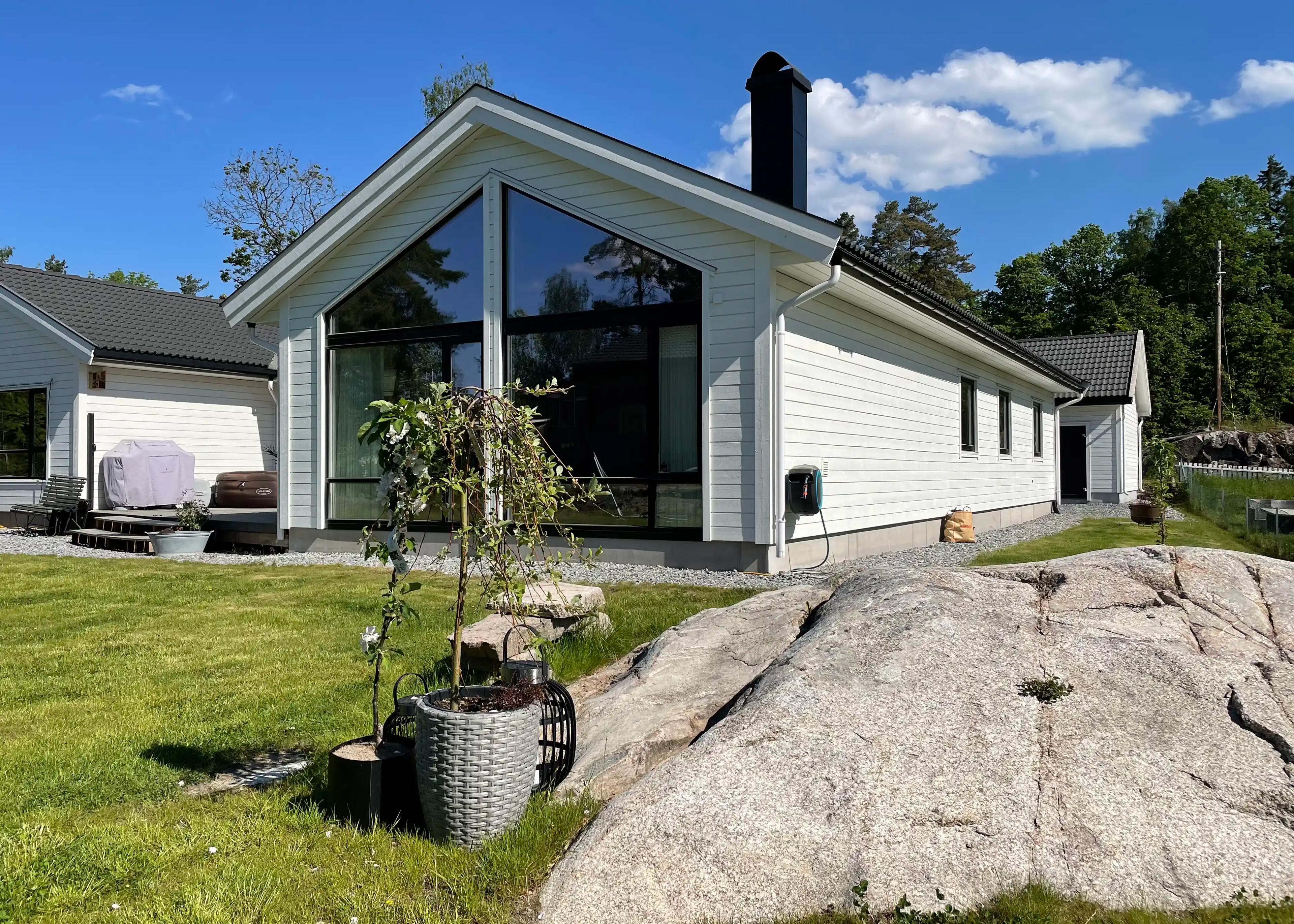 Ny enebolig oppført av Nordbohus Follo Bygg & Eiendom