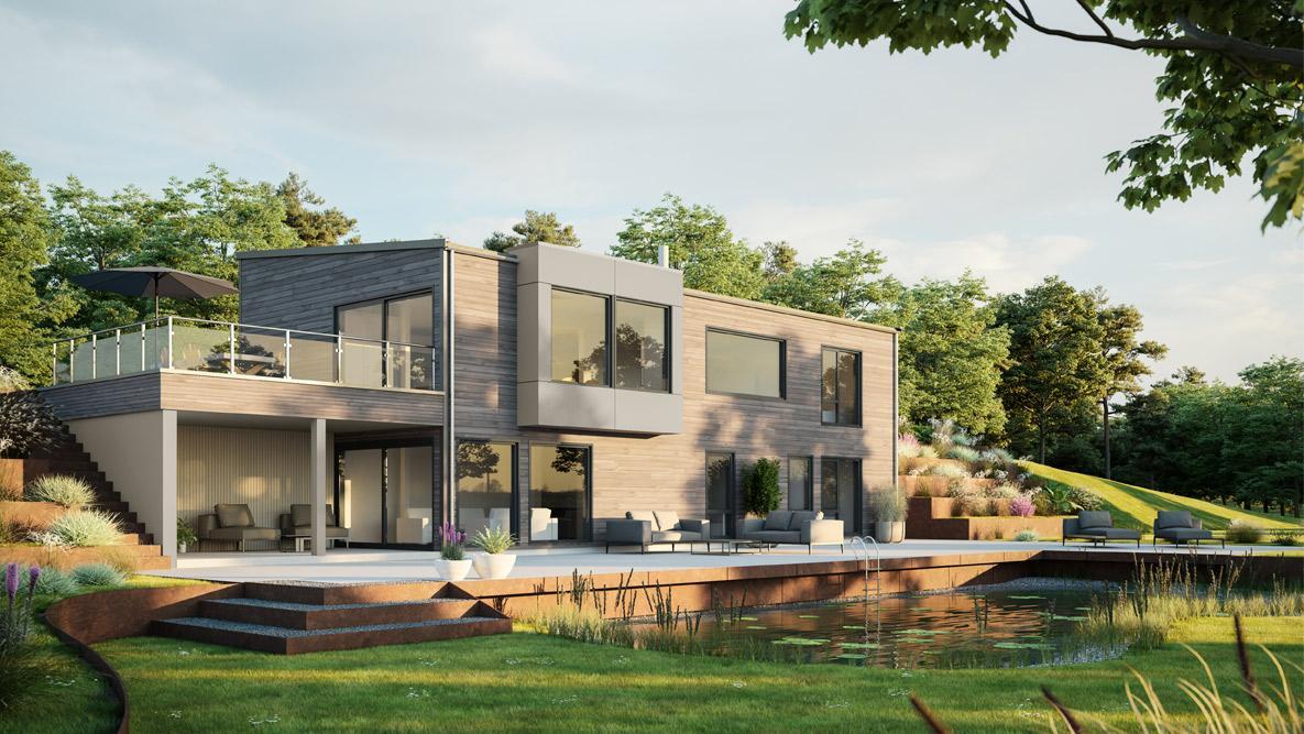 Eneboligen Oversikt fra Nordbohus