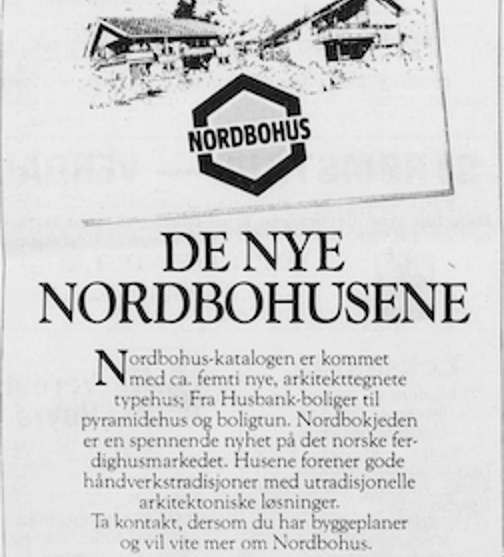 Nordbohus artikkel fra 1985