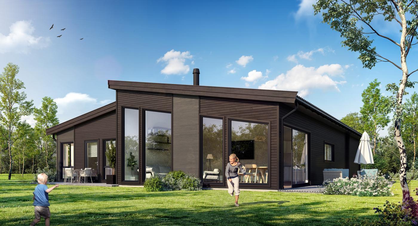 Eneboligen Livlig fra Nordbohus
