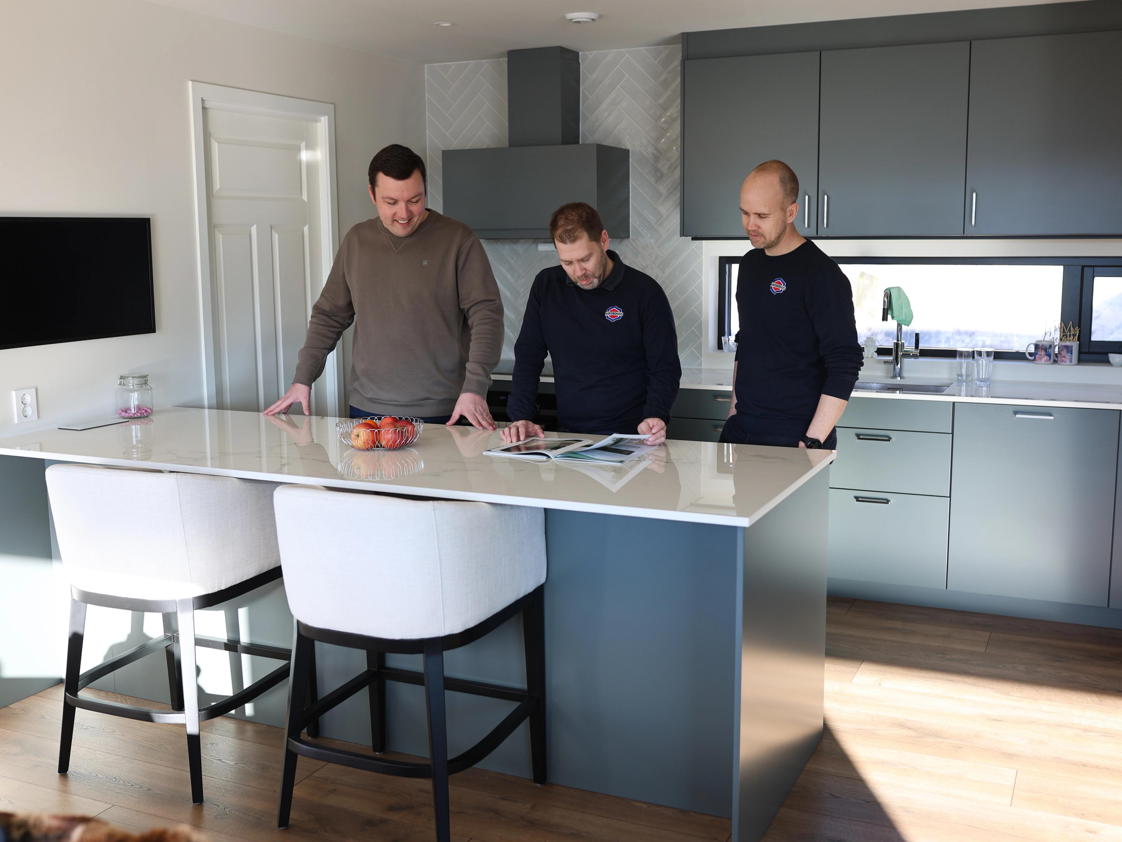 Nordbohus Skien sammen med sine samarbeidspartnere leverer komplett byggeprosjekter med valgmuligheter på rom og interiør.