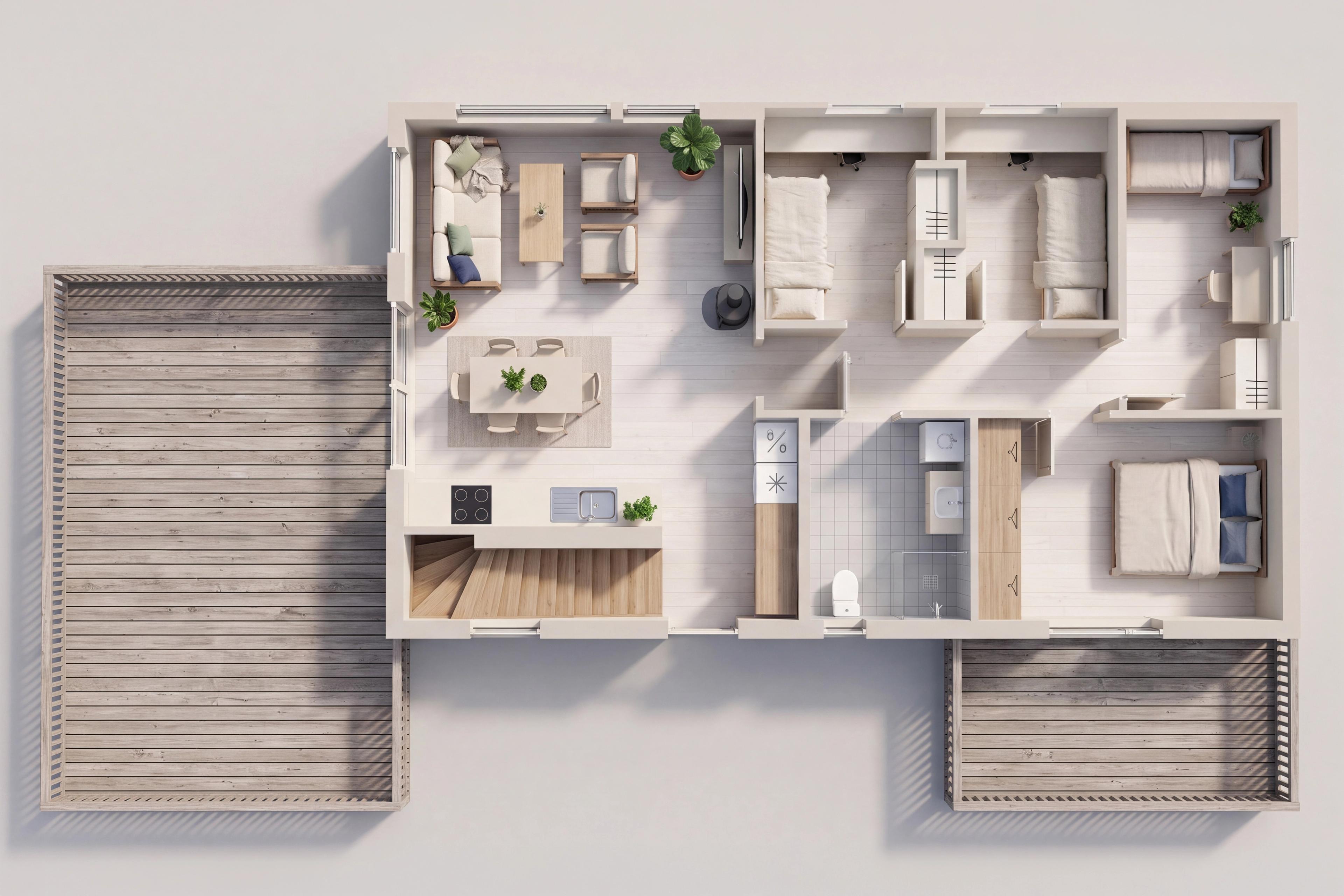 3D plan All-Tid