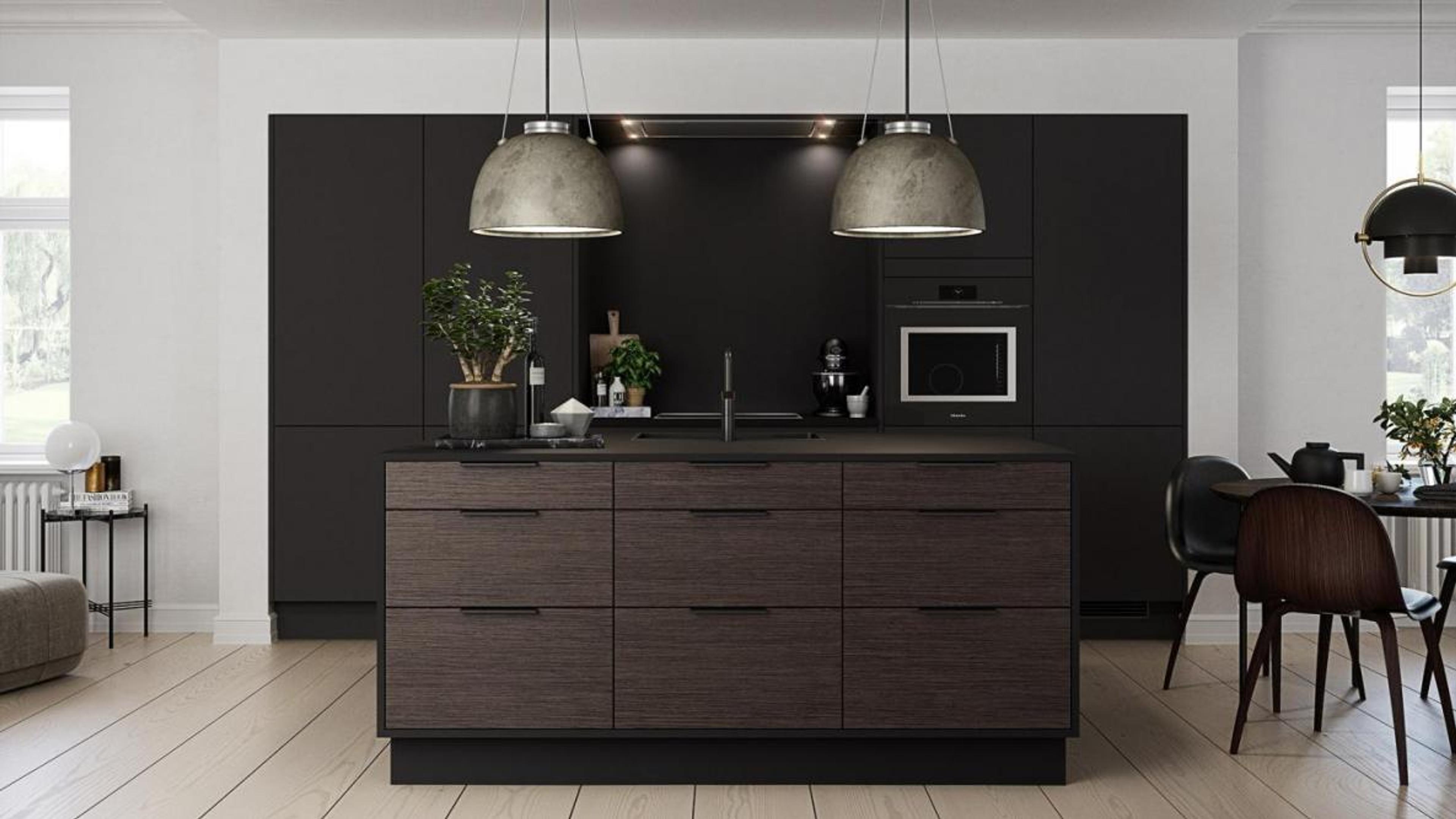 HTH Kjøkken Harmony Dark