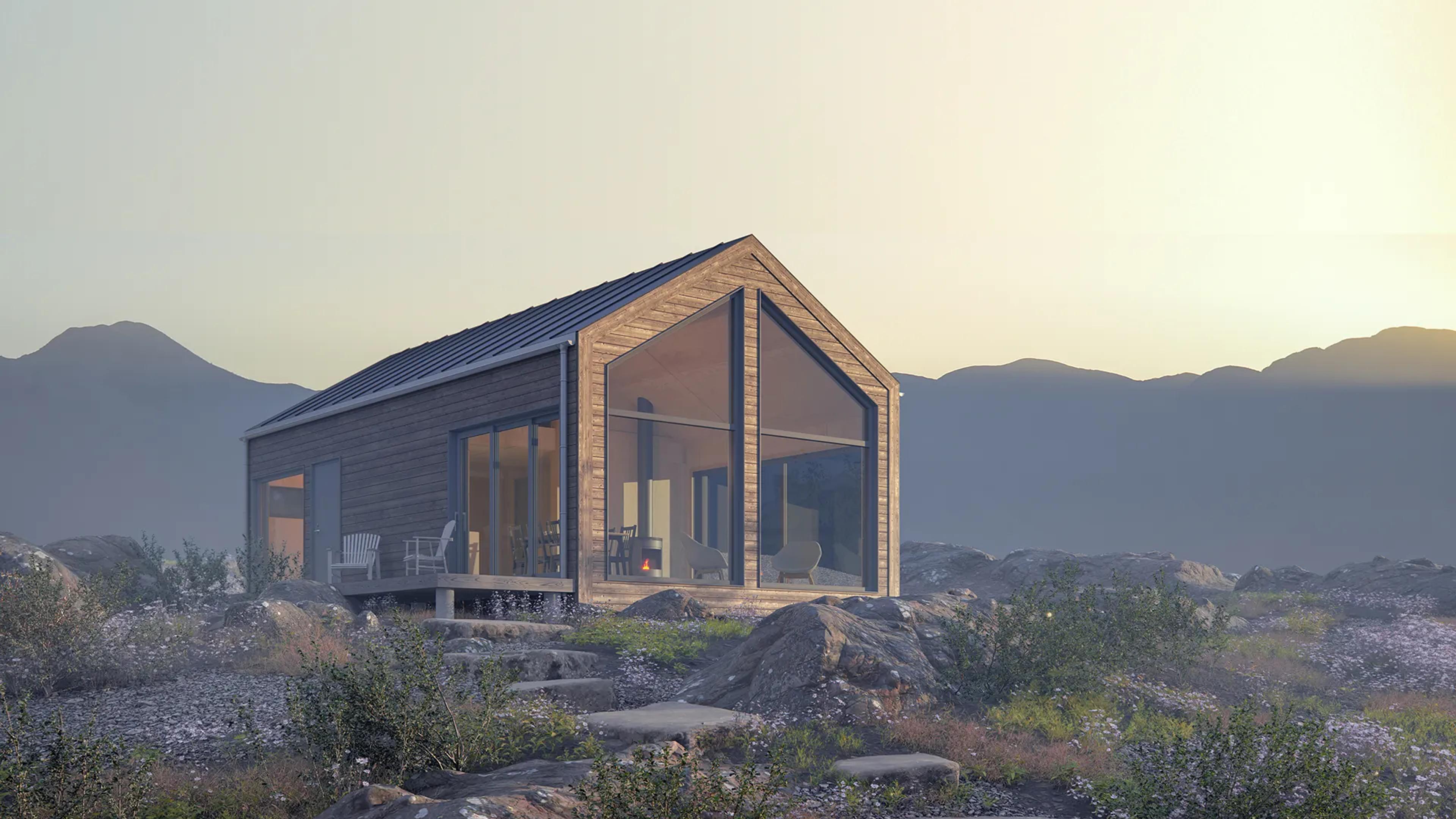 Hytta Vaag - en romslig minihytte