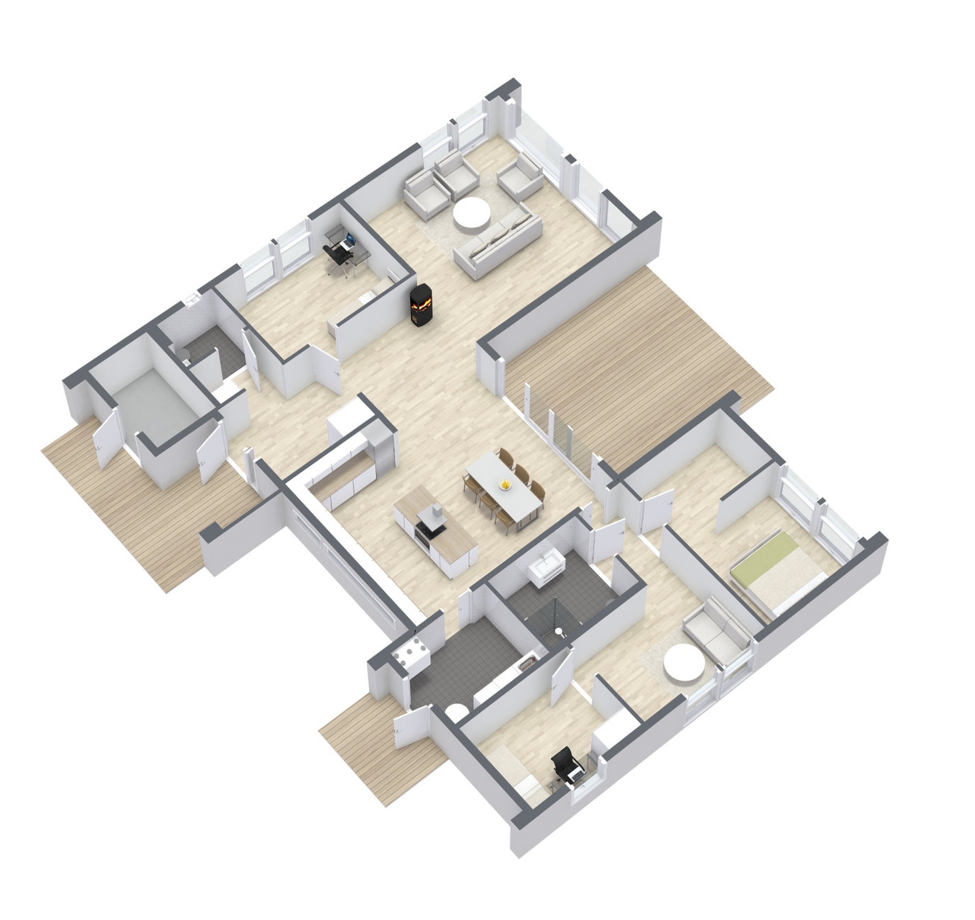 3D Plantegning