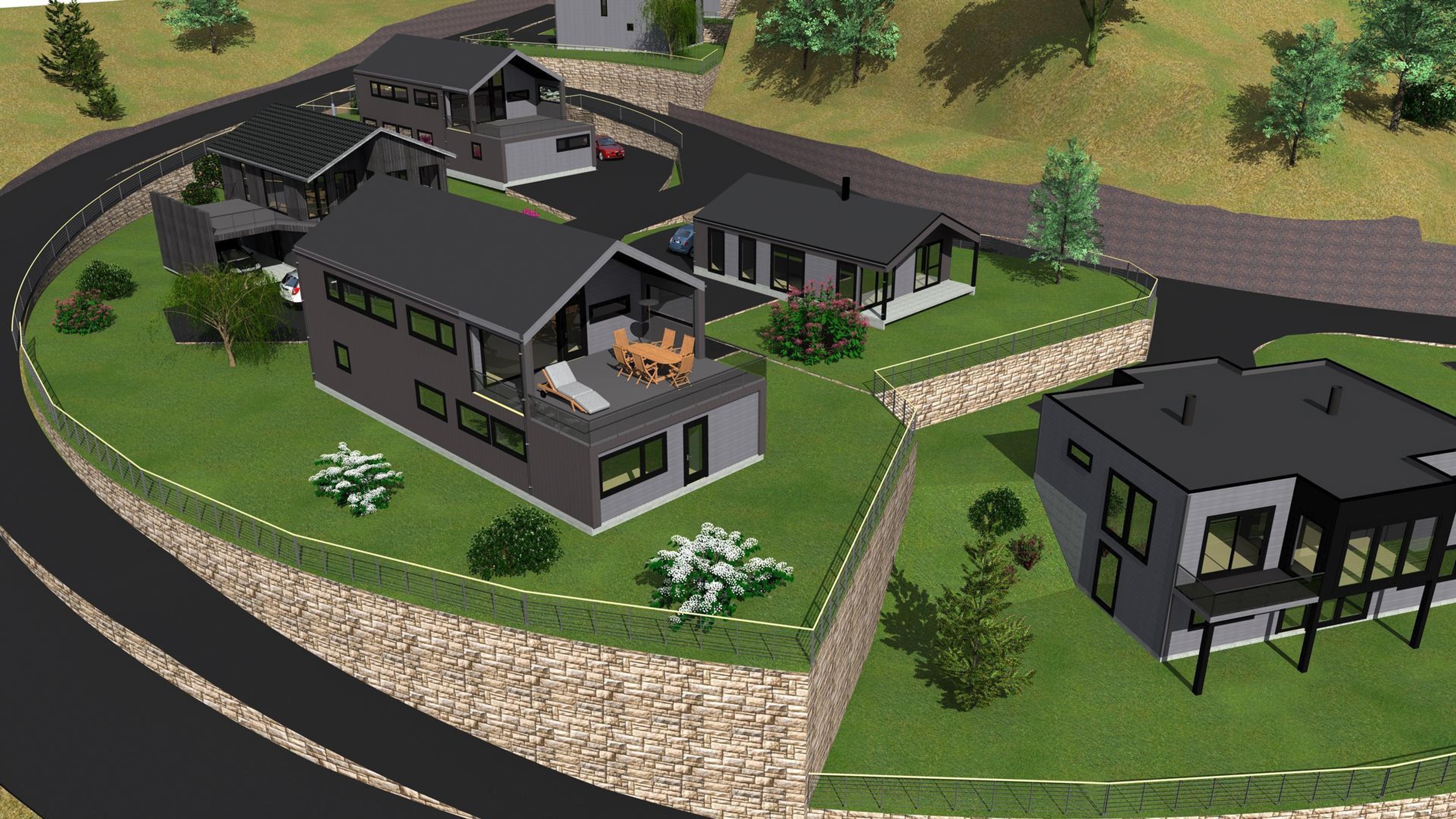 Oversikt over boligene