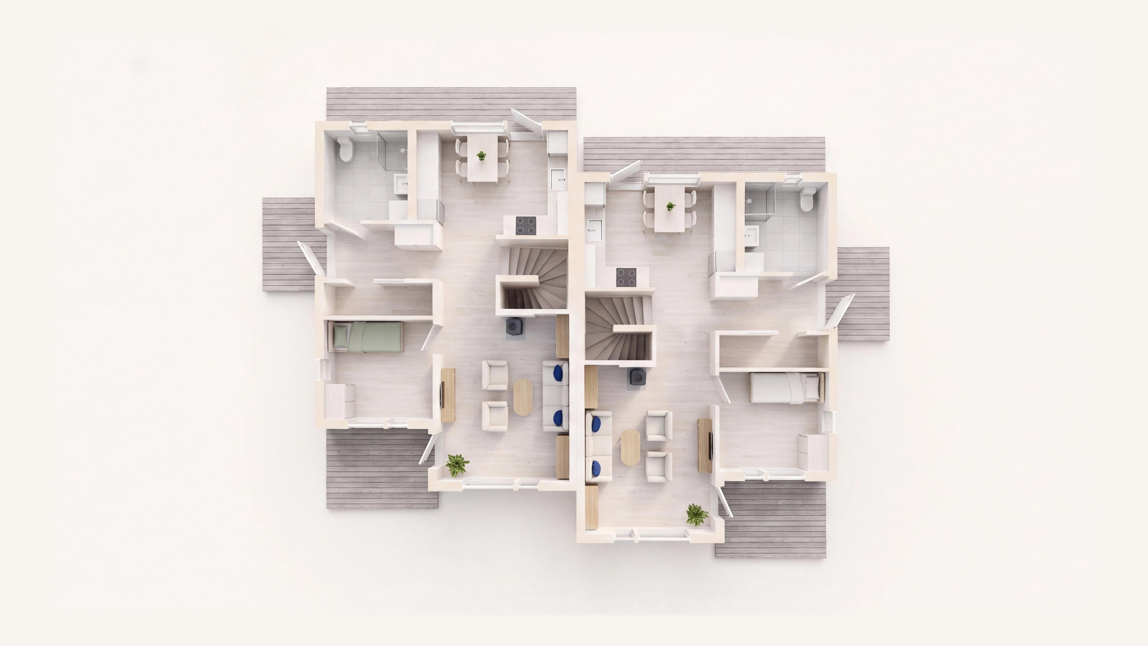 3D plan Duett