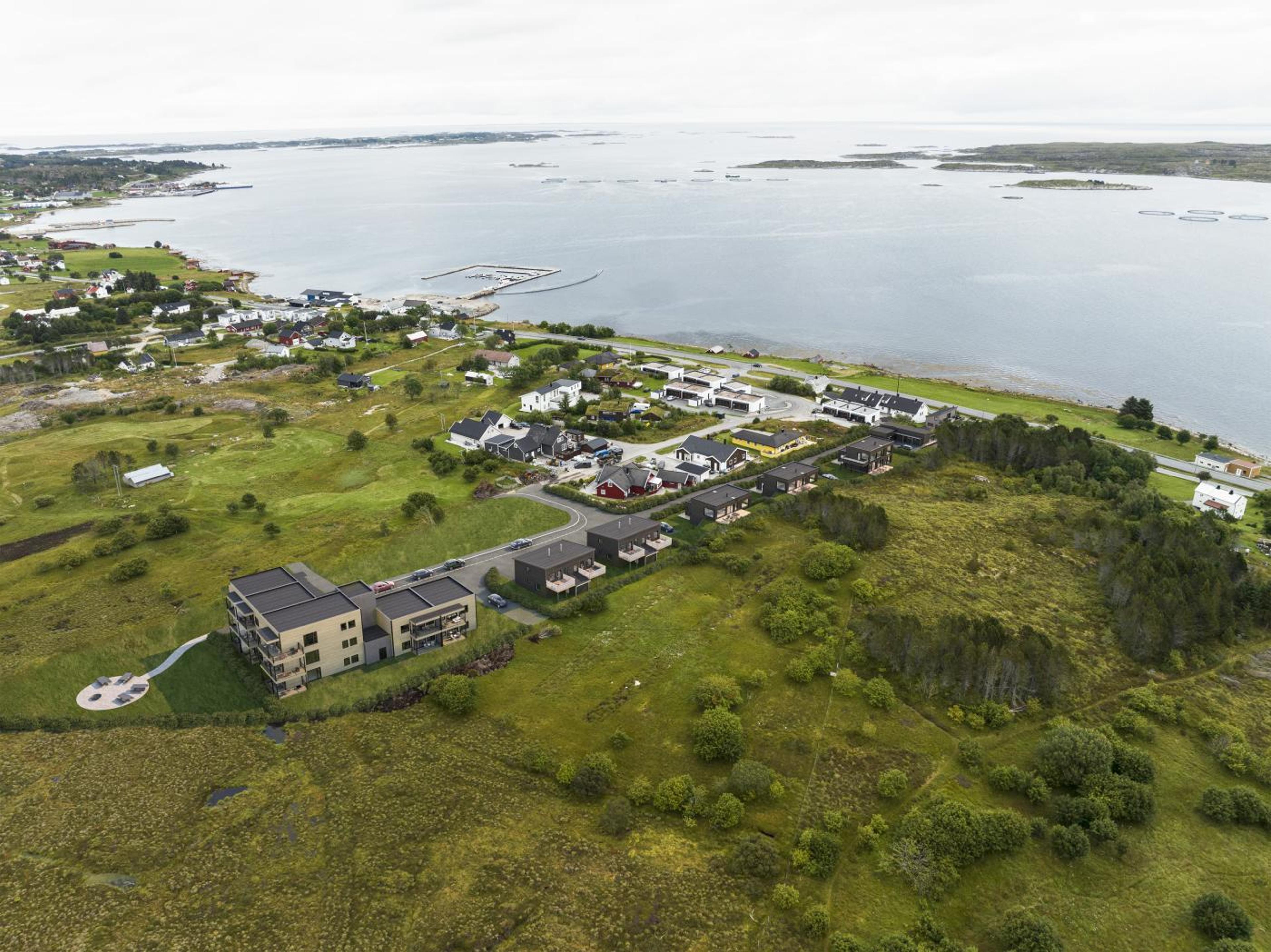Vår forhandler, Nordbohus Systembygg, har et spennende prosjekt på gang på vakre Frøya.
