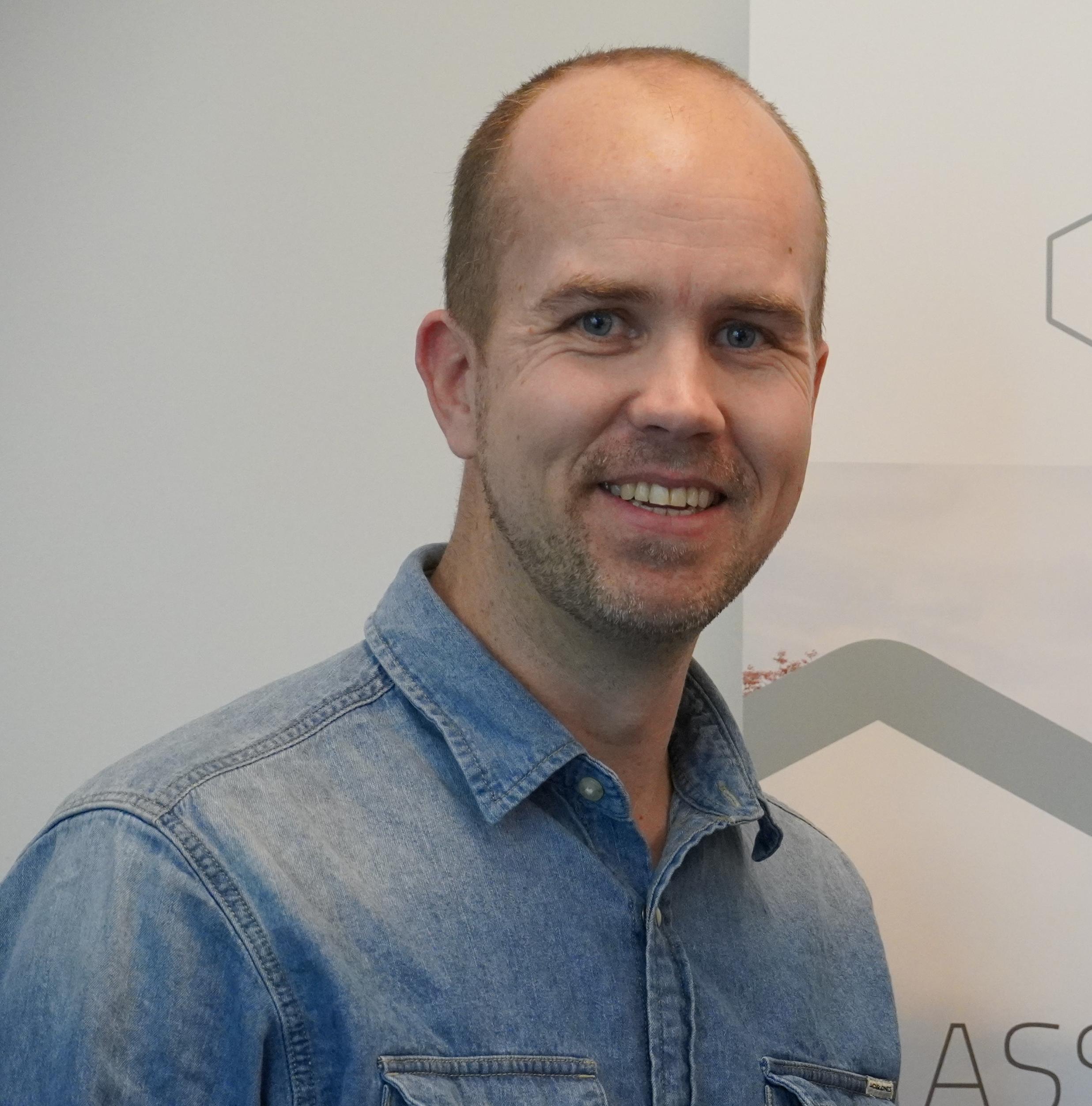 Fredrik M. Stave i Peab Nordbohus Skien