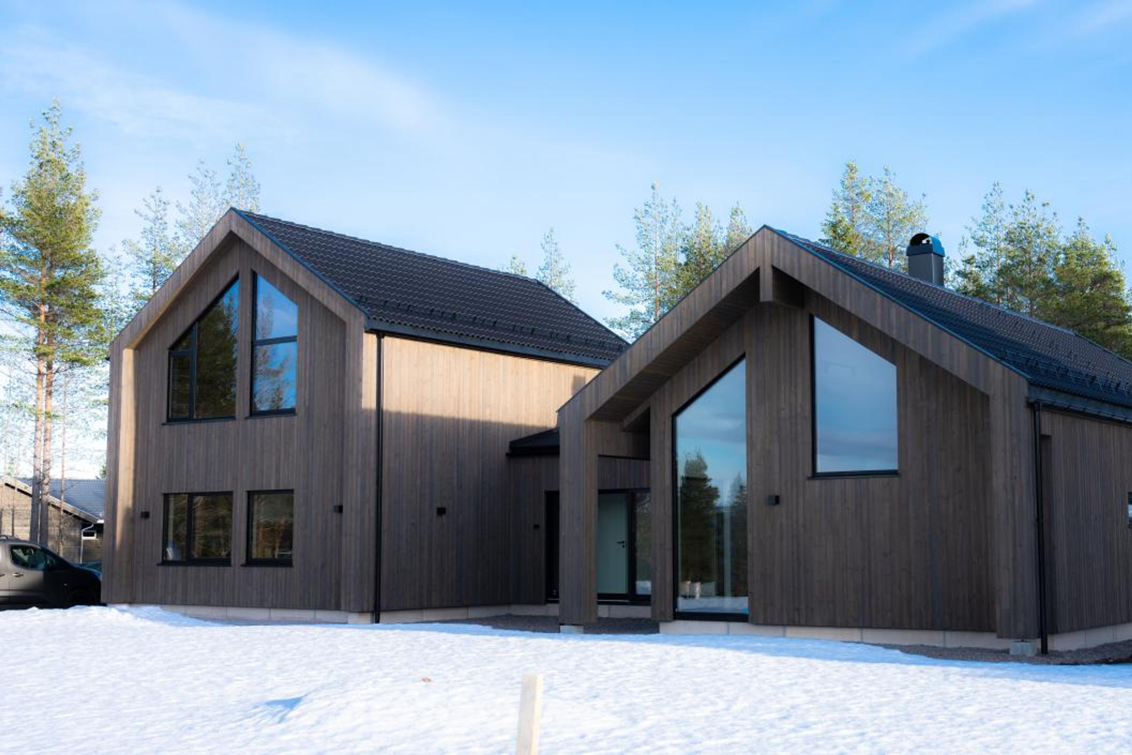 Ferdighus med tilpasning til familie i Siljan levert av Nordbohus Skien