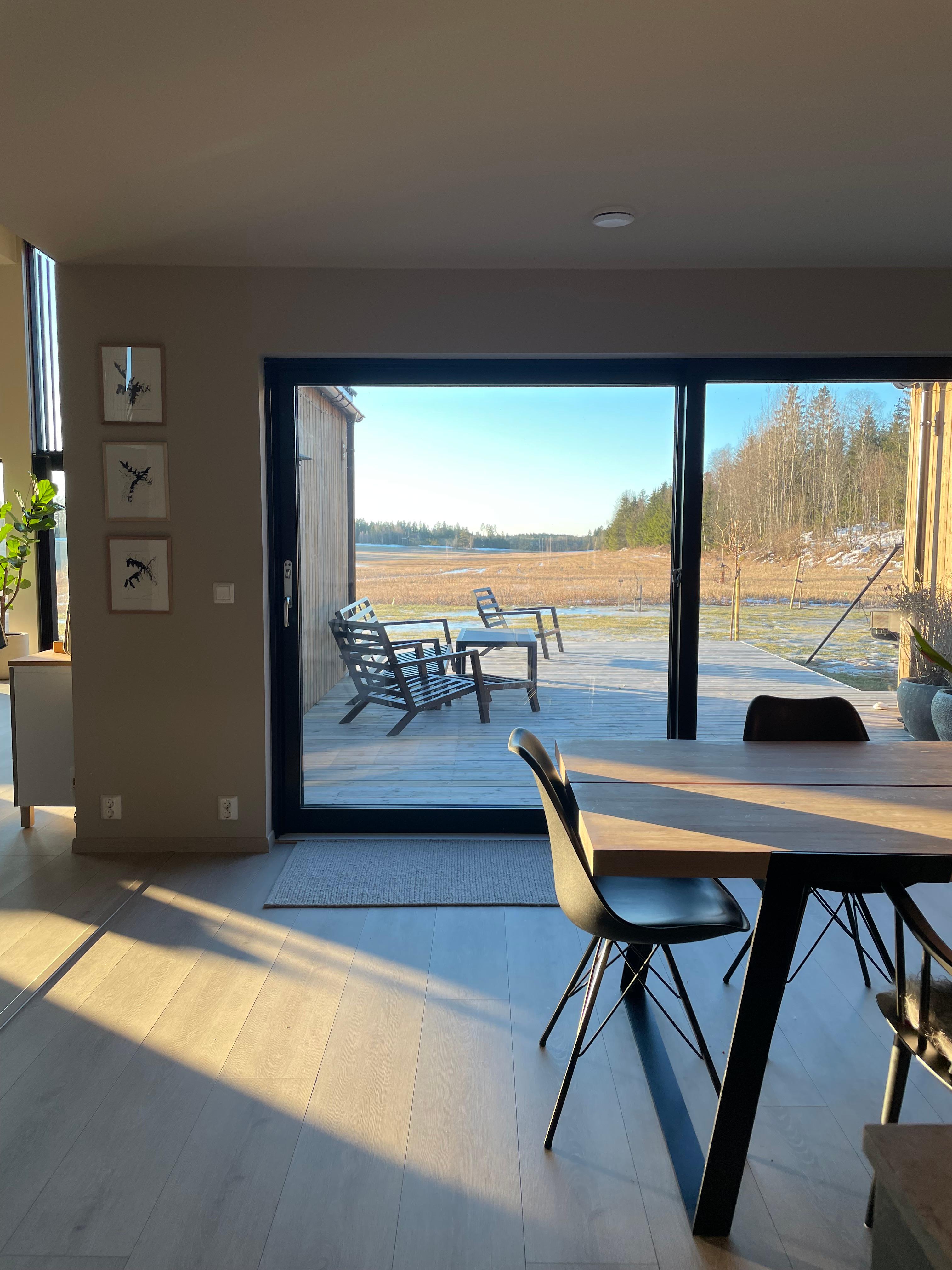 2-fløyet skyvedør fra Nordan.