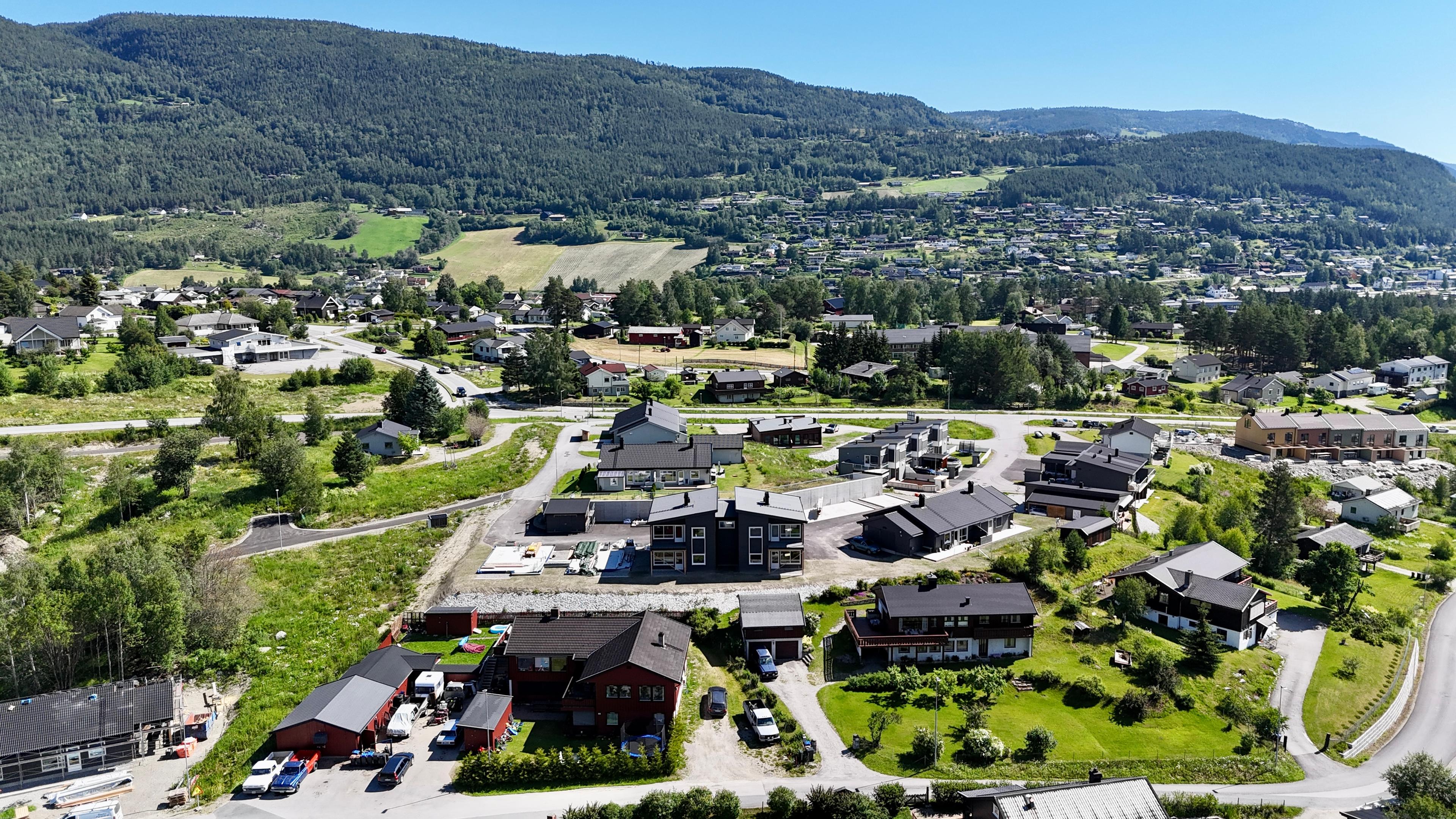 Oversiktsbilde av Barrustmoen