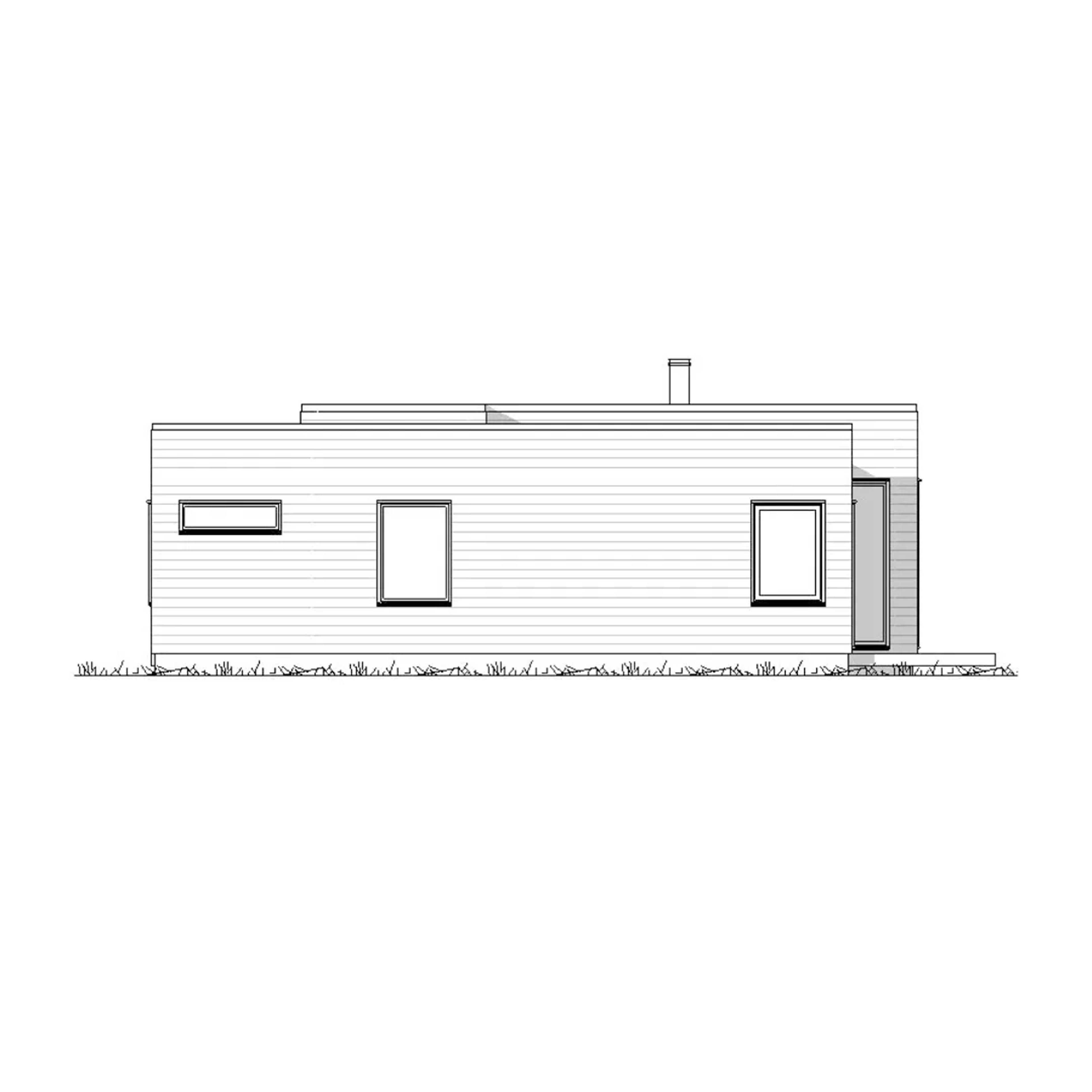 Risør - fasadetegning 4