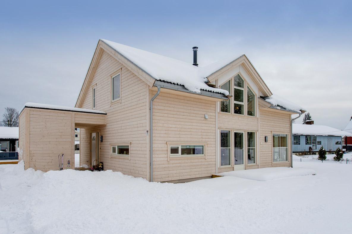 Flott variant av eneboligen Sans levert for en kunde på Jar.