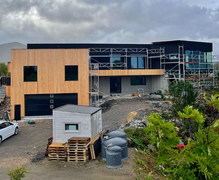 Byggeplass - Nordbohus Lofoten
