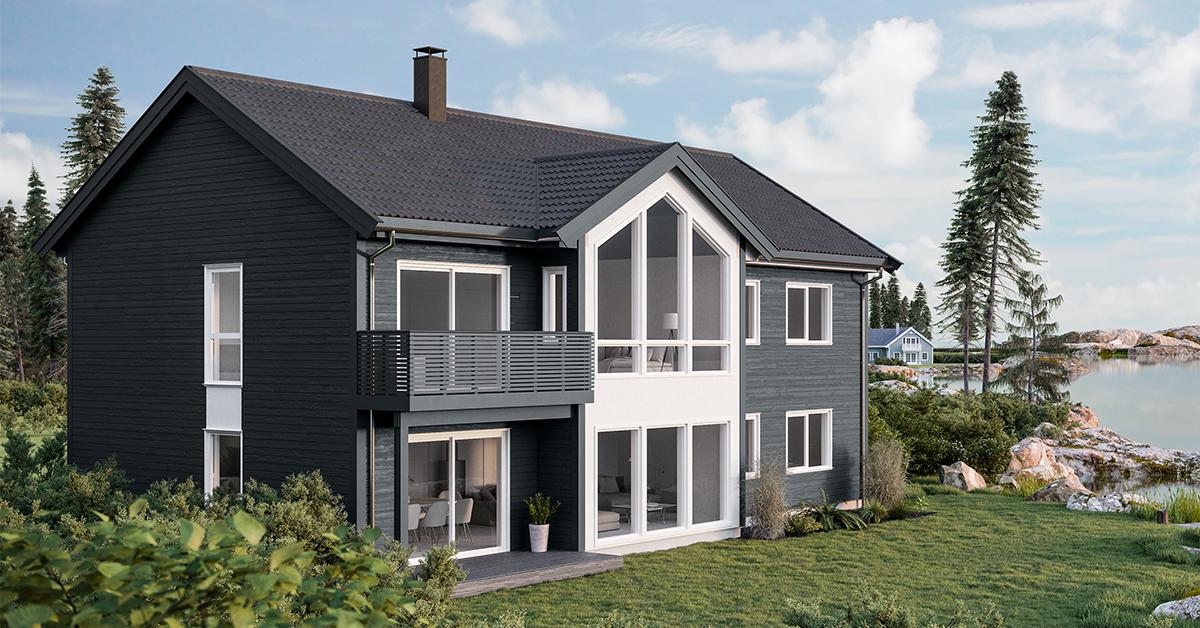 Eneboligen Lun fra Nordbohus