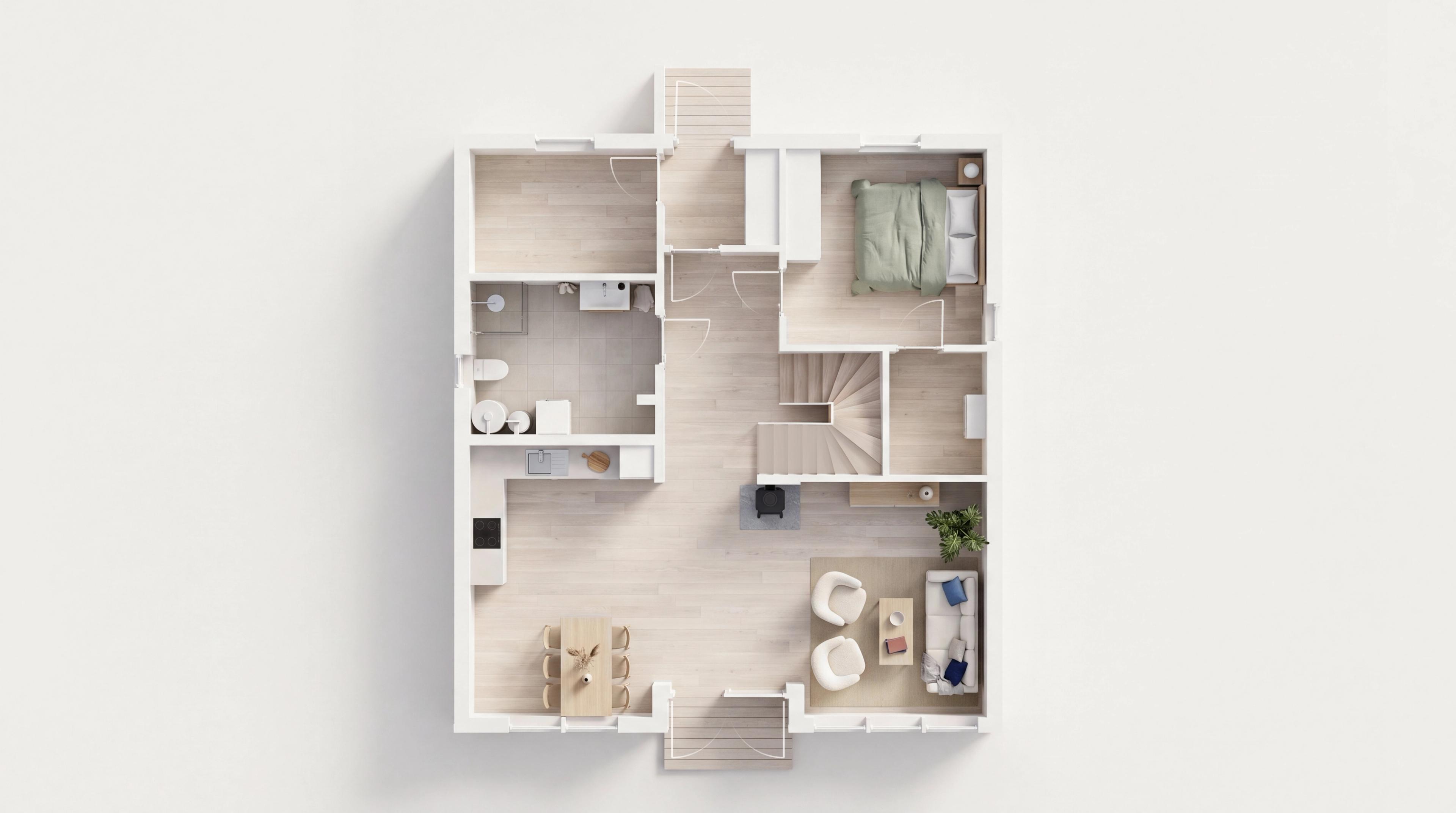 3D illustrasjon Bias