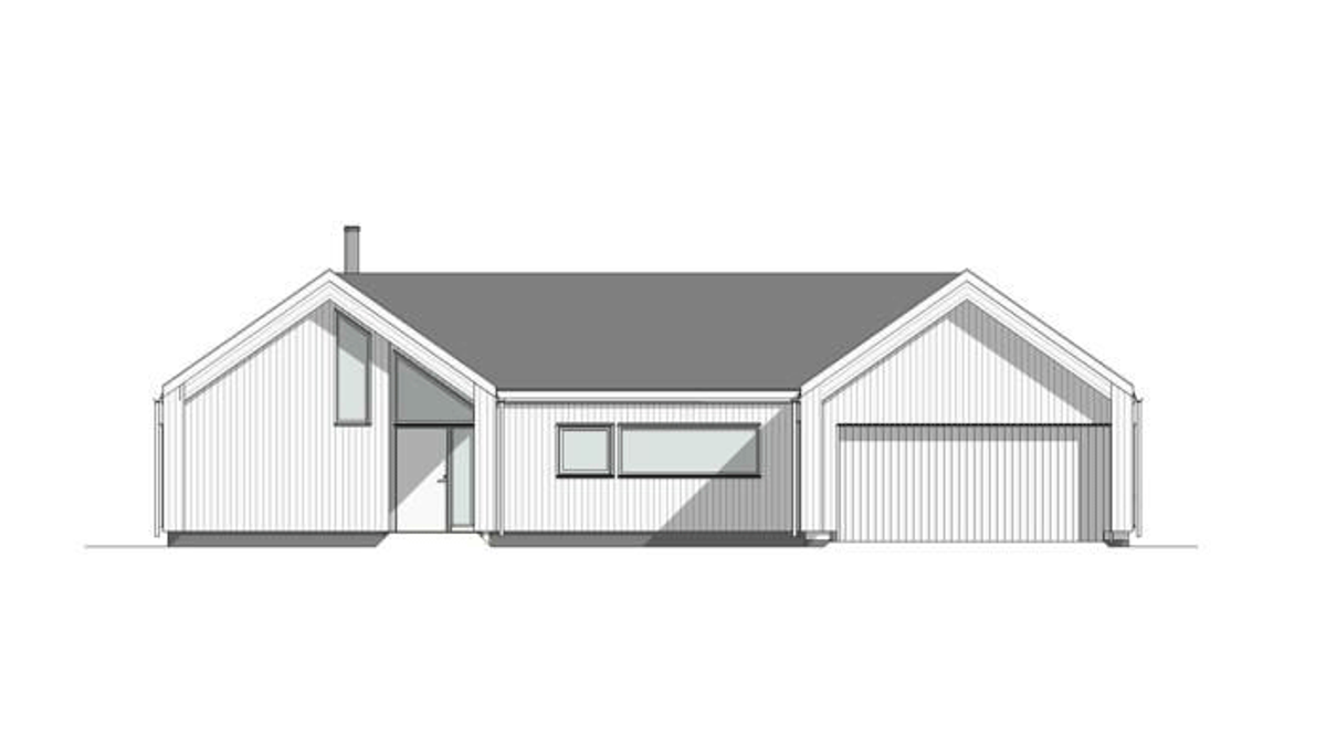 Samspill - moderne atriumshus | Nordbohus