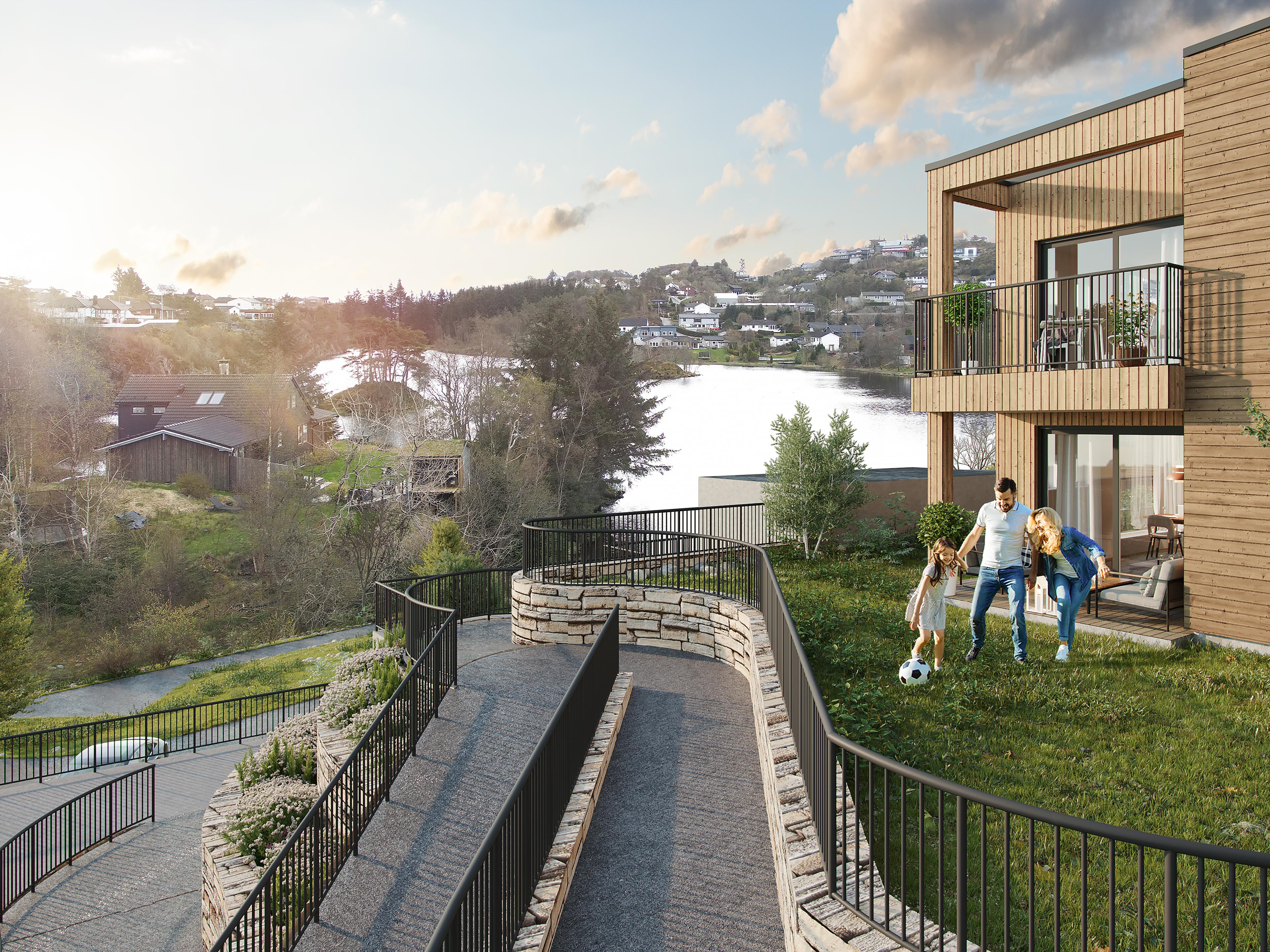 Arefjord Strandpark på Sotra