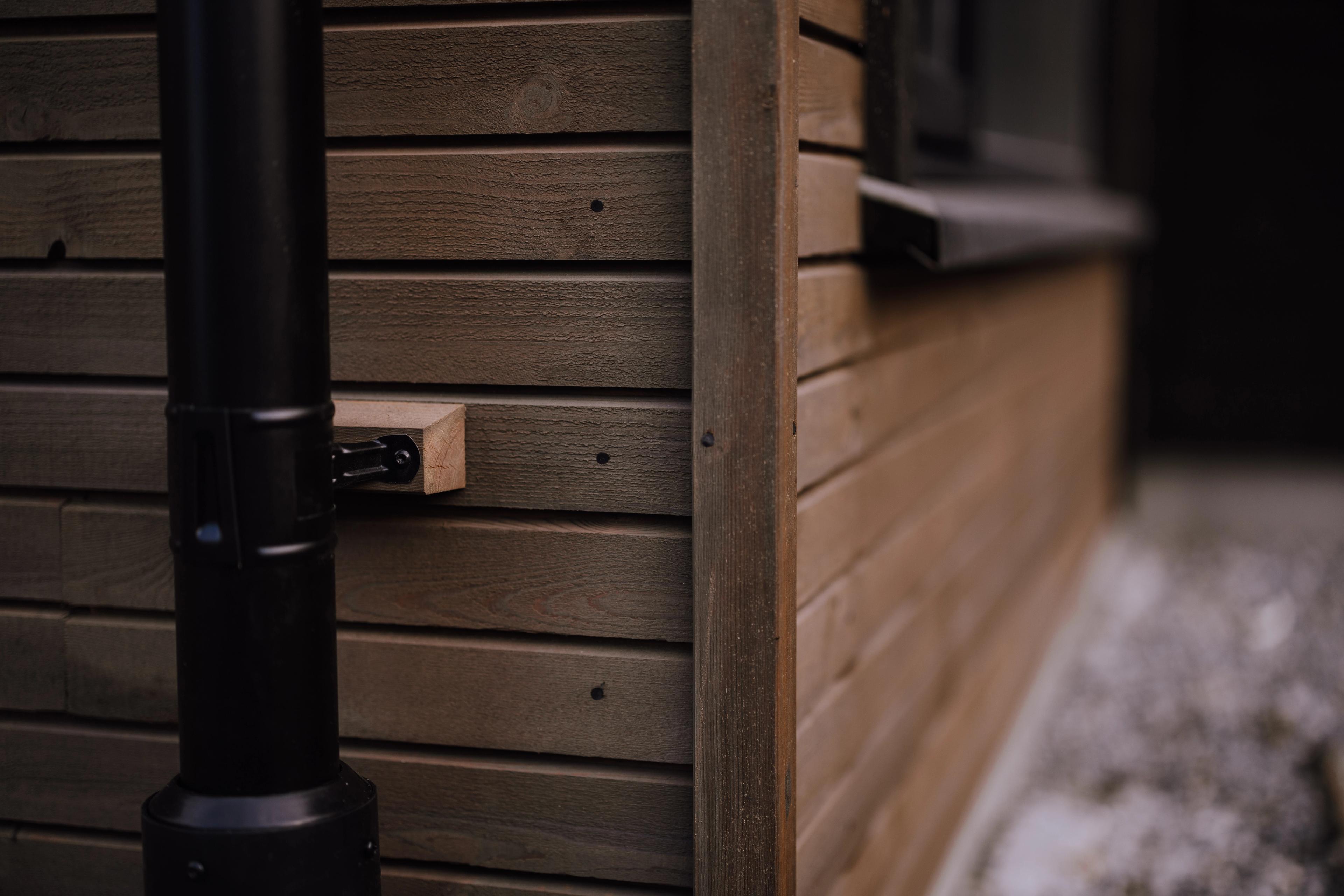 Detaljer av ny bolig