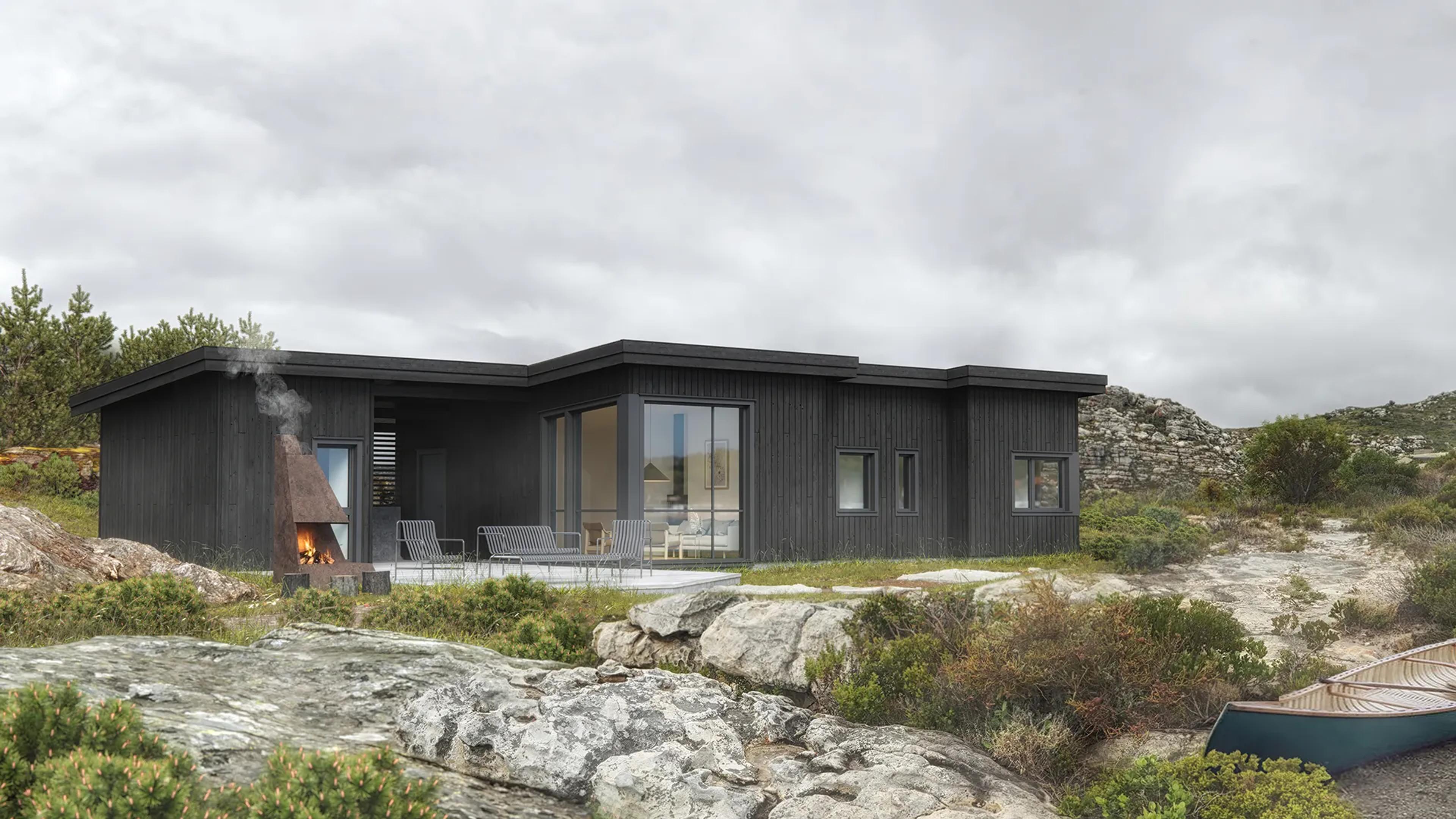Systemhus hytte Trend eksteriør