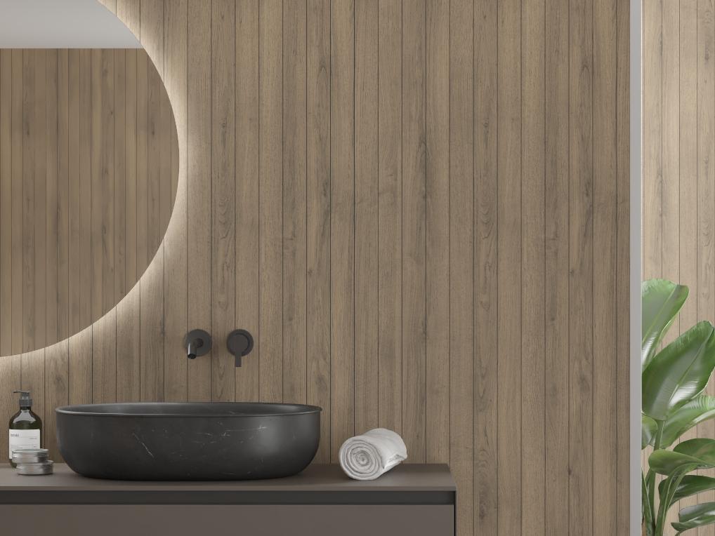Pure Oak veggpanel fra Fibo