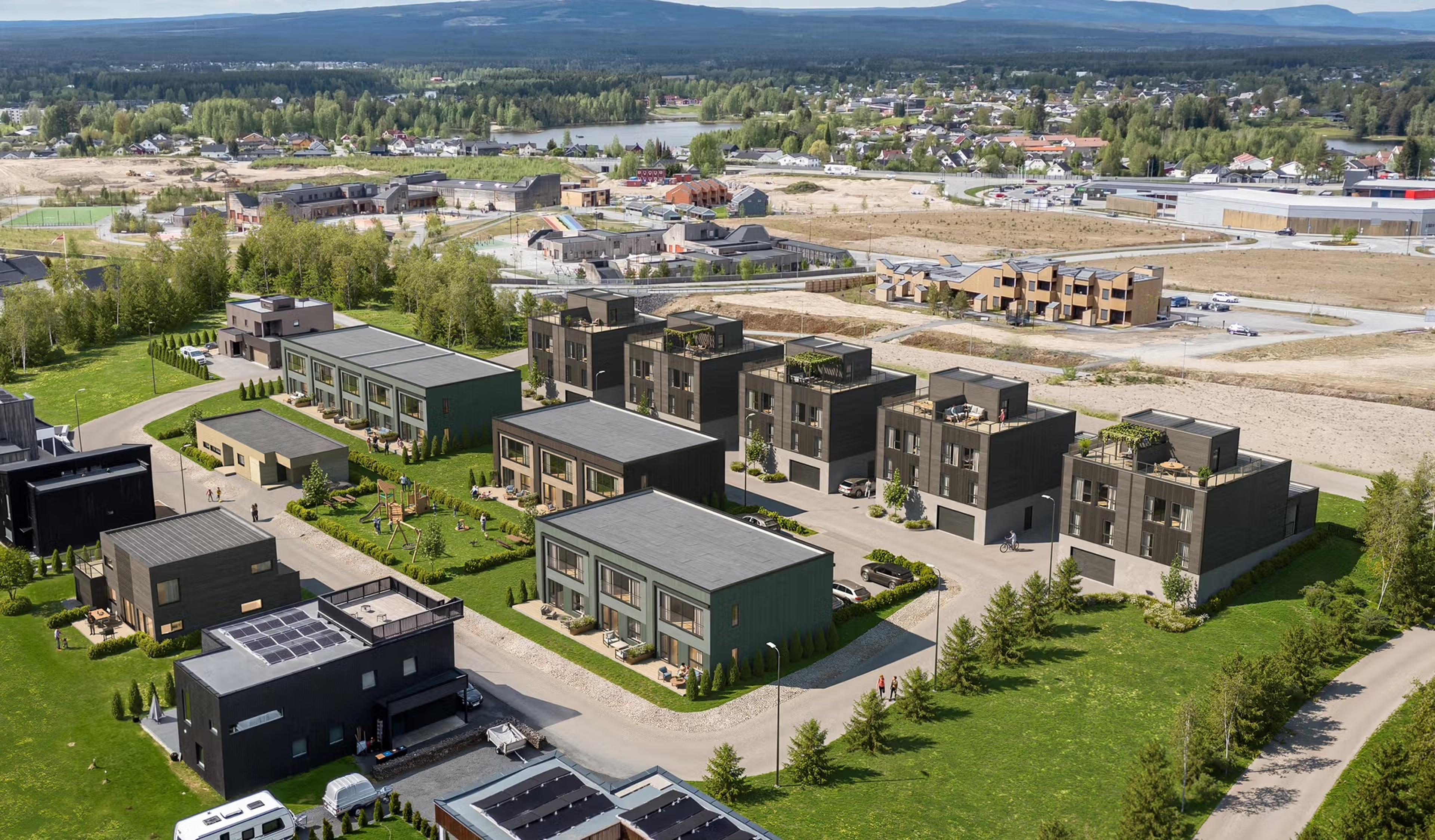 Nytt familievennlig boligfelt med 21 nye boliger