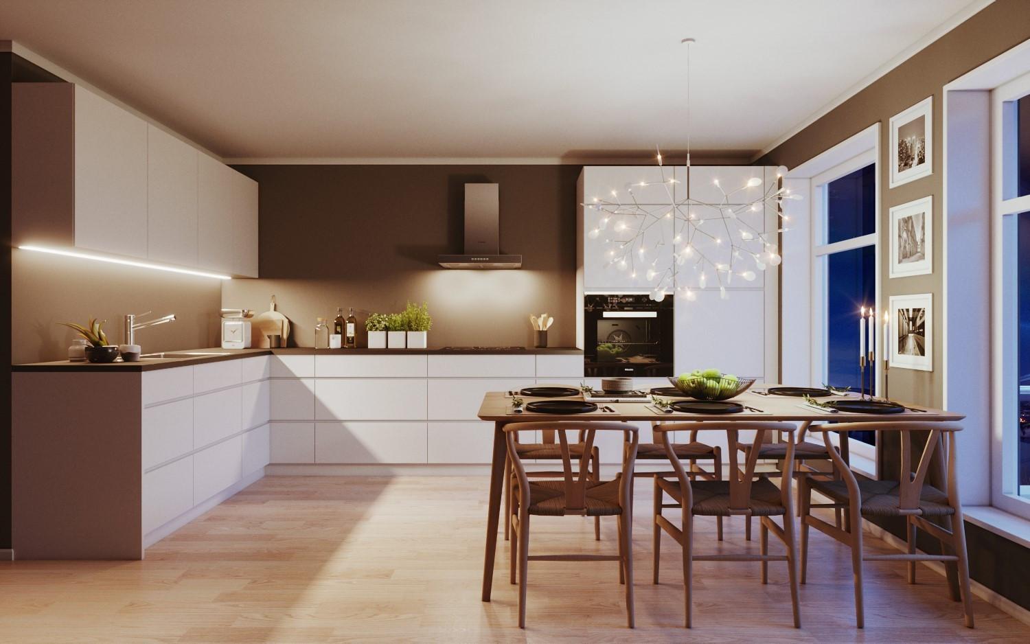 Vatne - Flott, moderne kjøkken