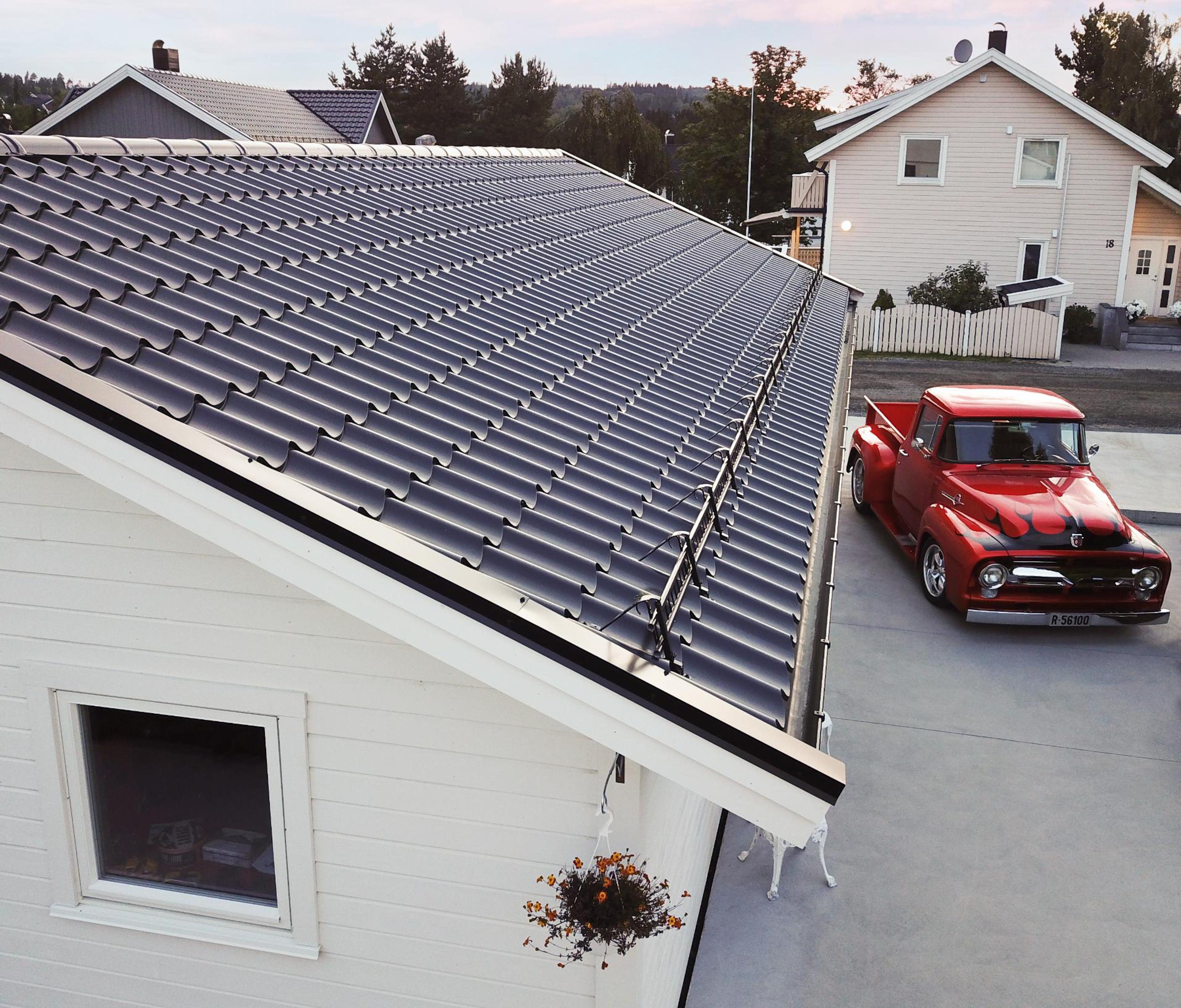 Vi har alt du trenger til taket og veggen!