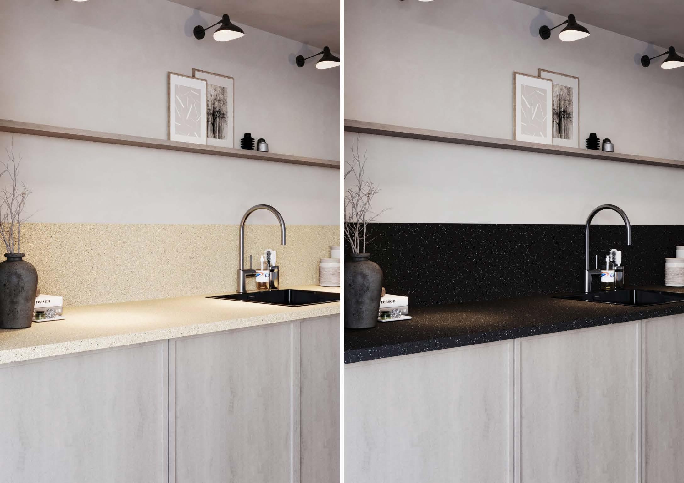 Fibo benkeplater og splashboards