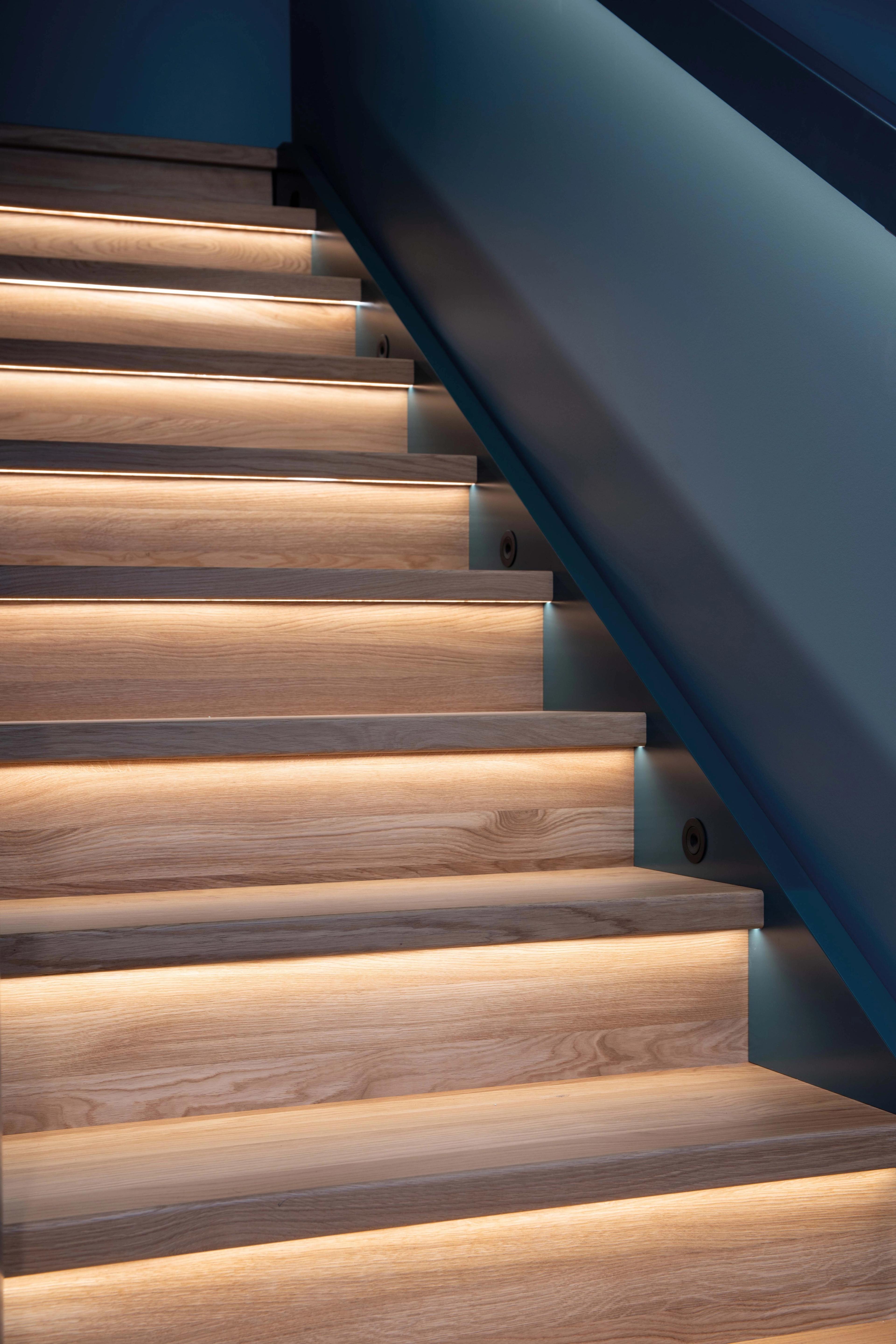 Lys i trappen