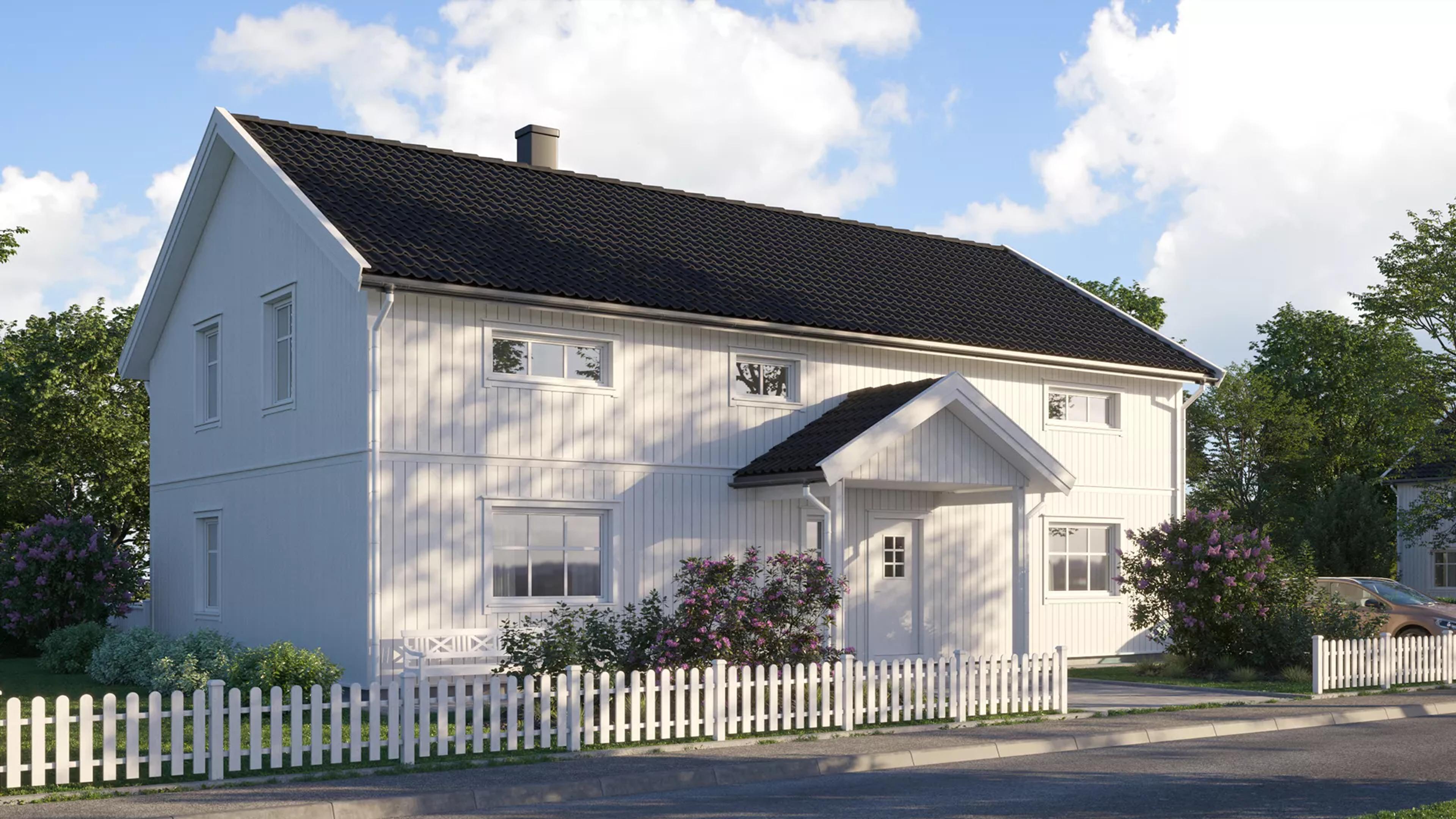 Bj rgeseter Klassisk Hus Med Flott Planl sning Systemhus bj-rgeseter-klassisk-hus-med-flott-planl-sning-systemhus