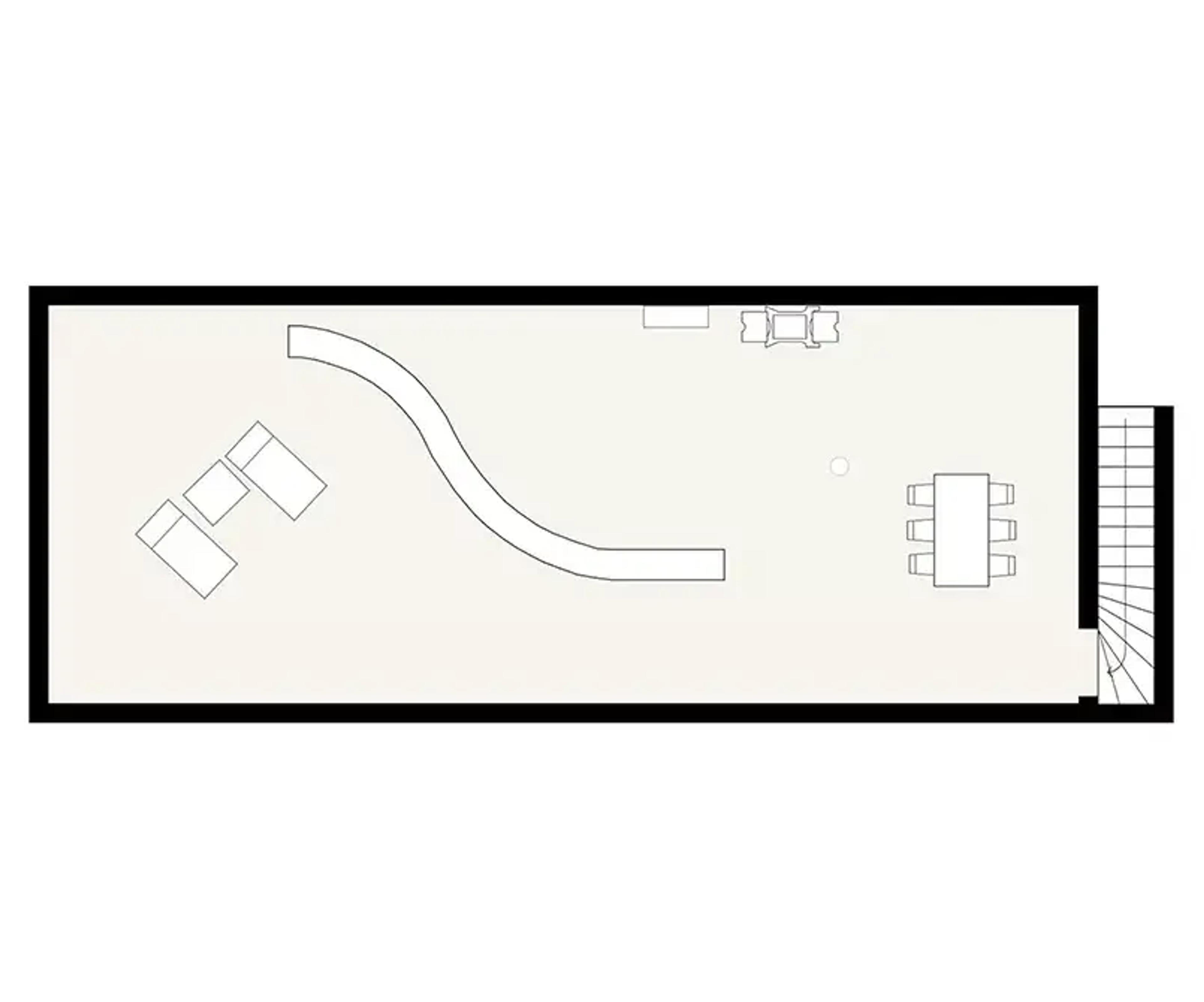 Systemhus Dahl plantegning takterrasse