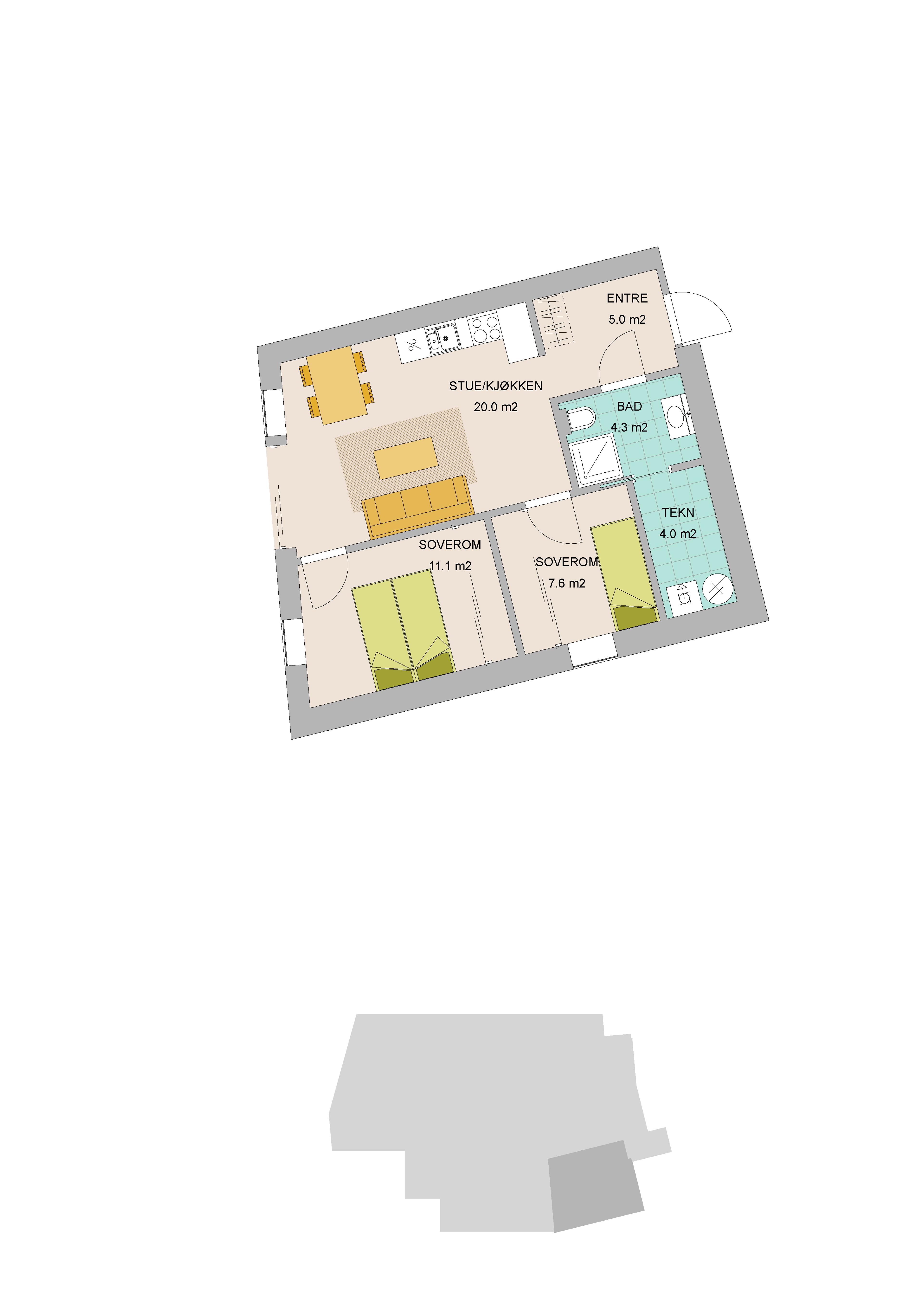 Leilighet 3 - Vågatunet